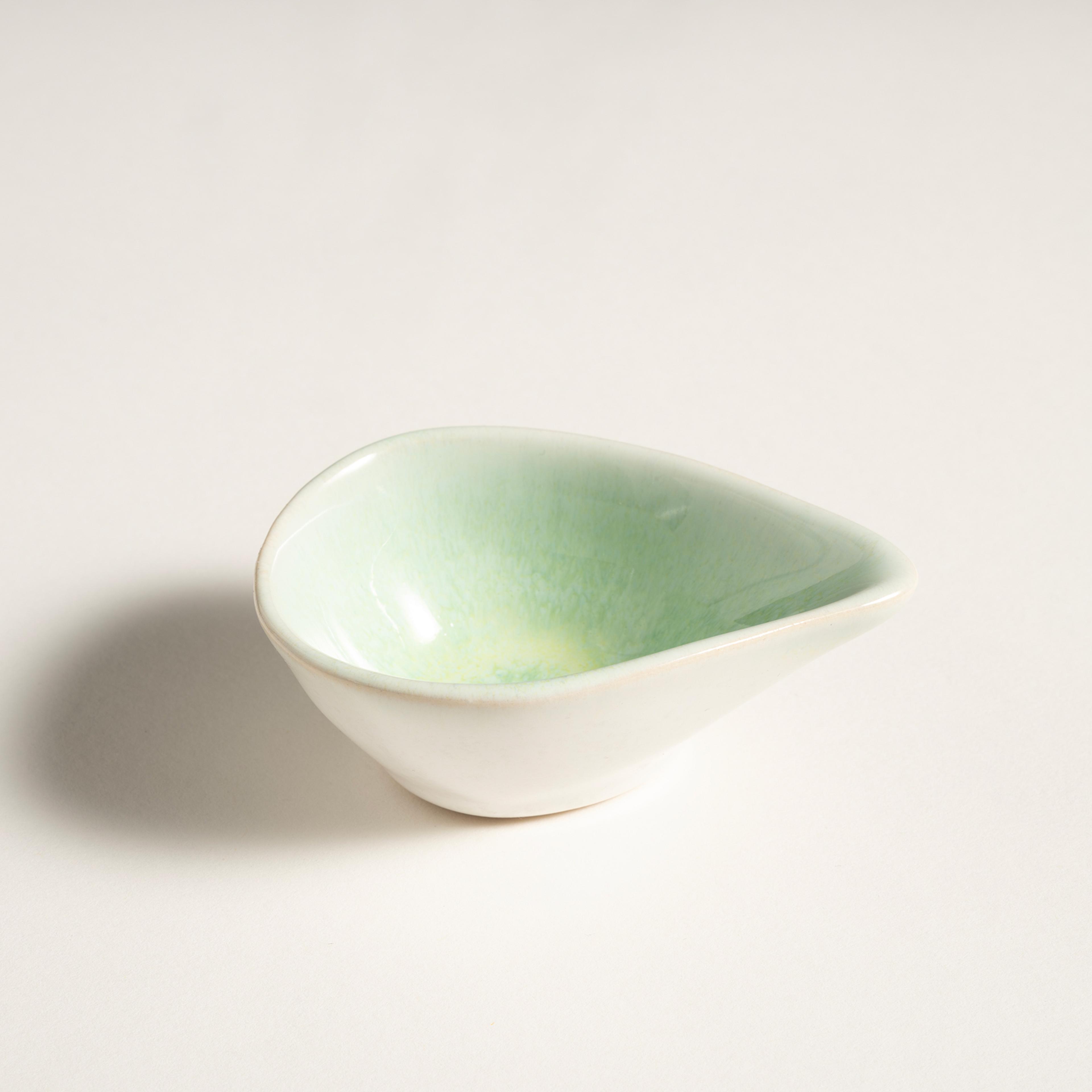 Fonte Stoneware Sosluk 8.5x6x3 Cm Yeşil