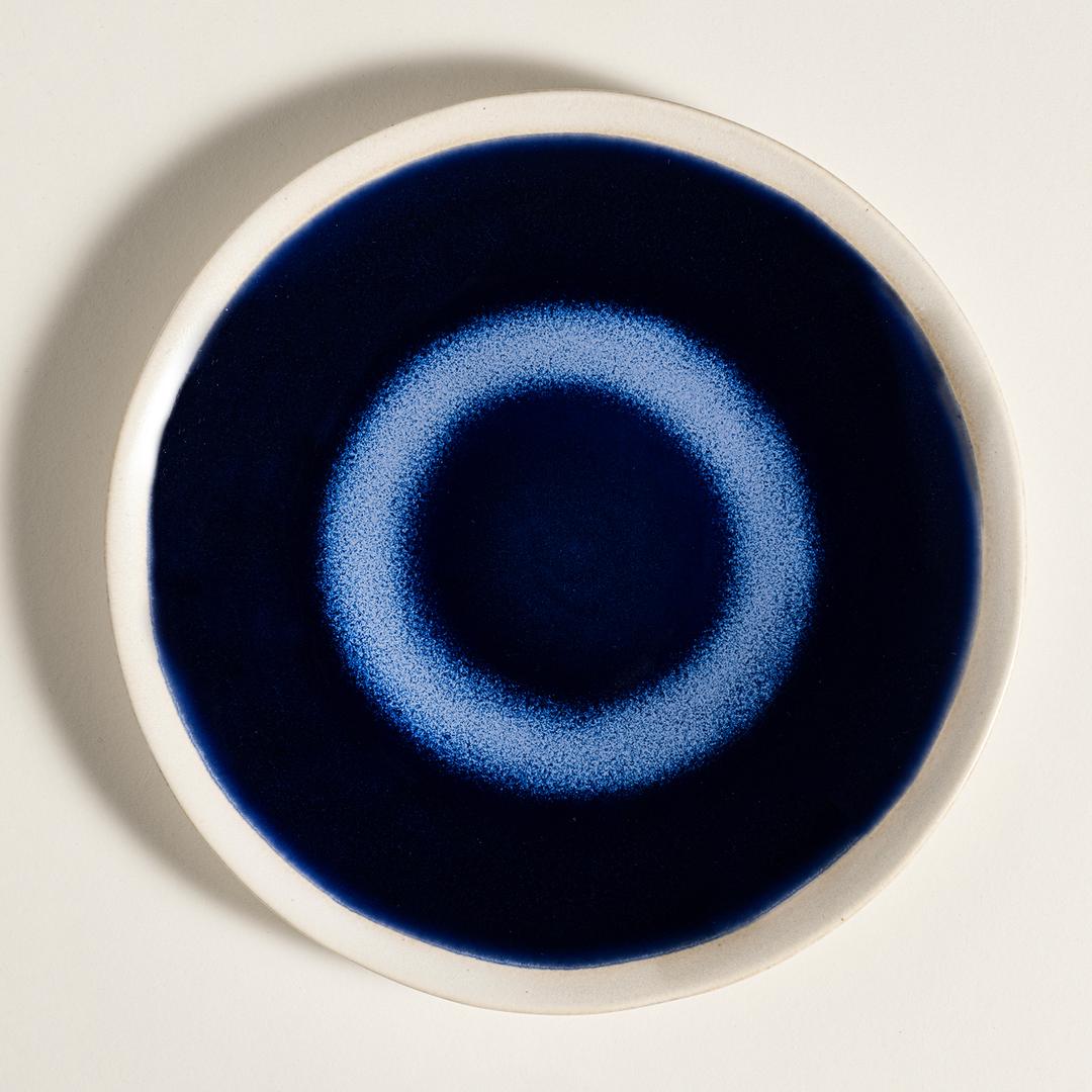 Leırıa Stoneware Yemek Tabağı 27 Cm Mavi