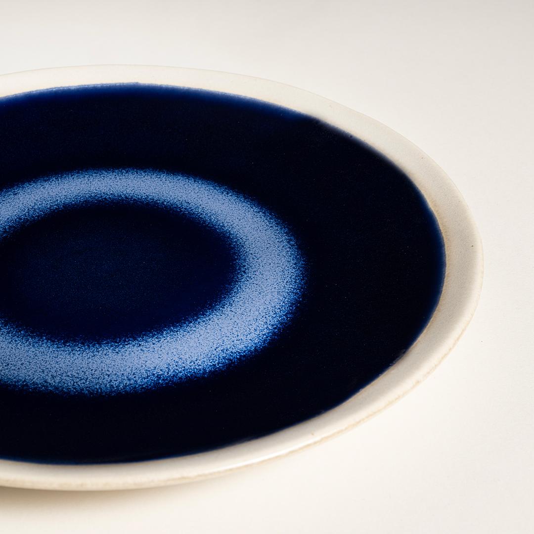 Leırıa Stoneware Yemek Tabağı 27 Cm Mavi