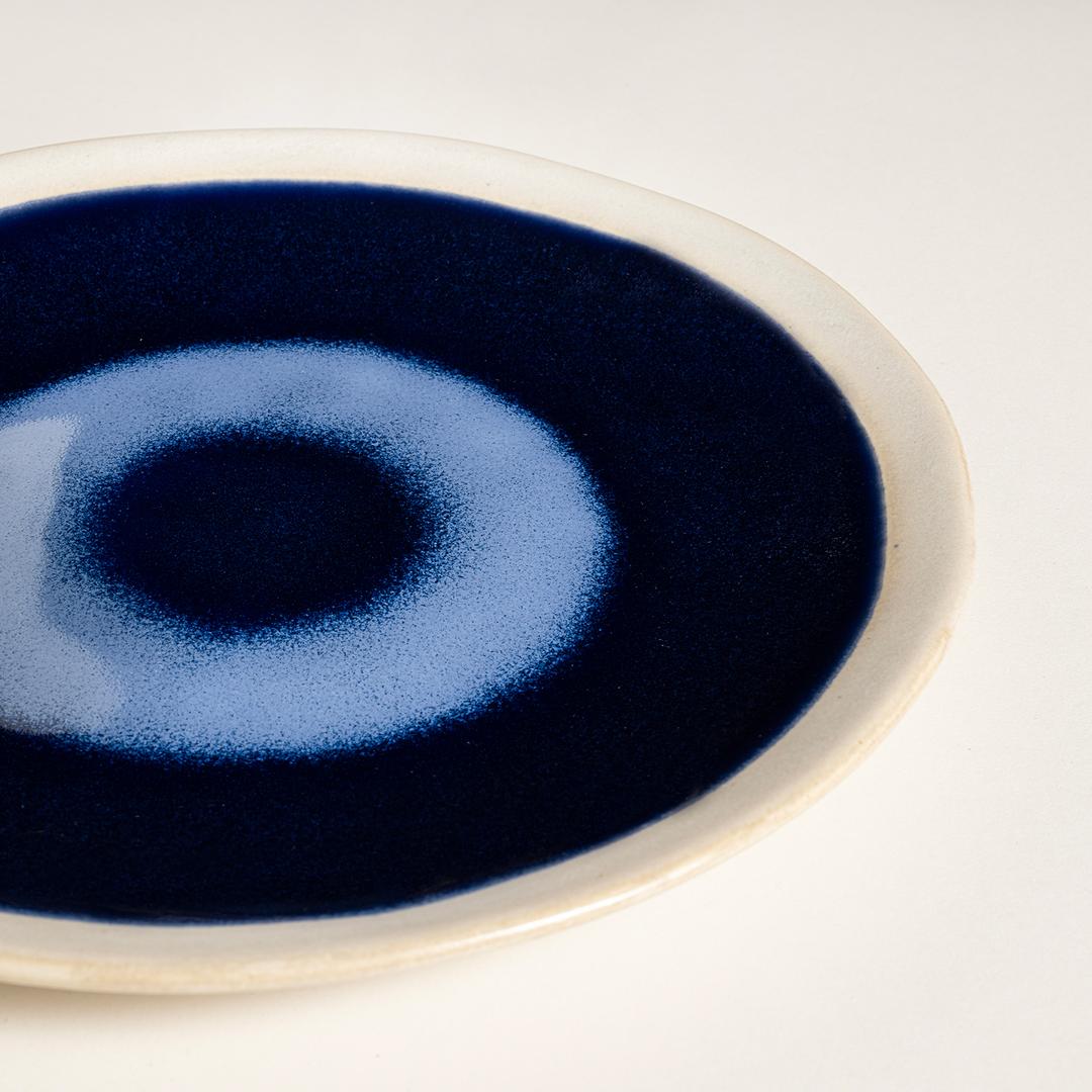 Leırıa Stoneware Pasta Tabağı 23 Cm Mavi