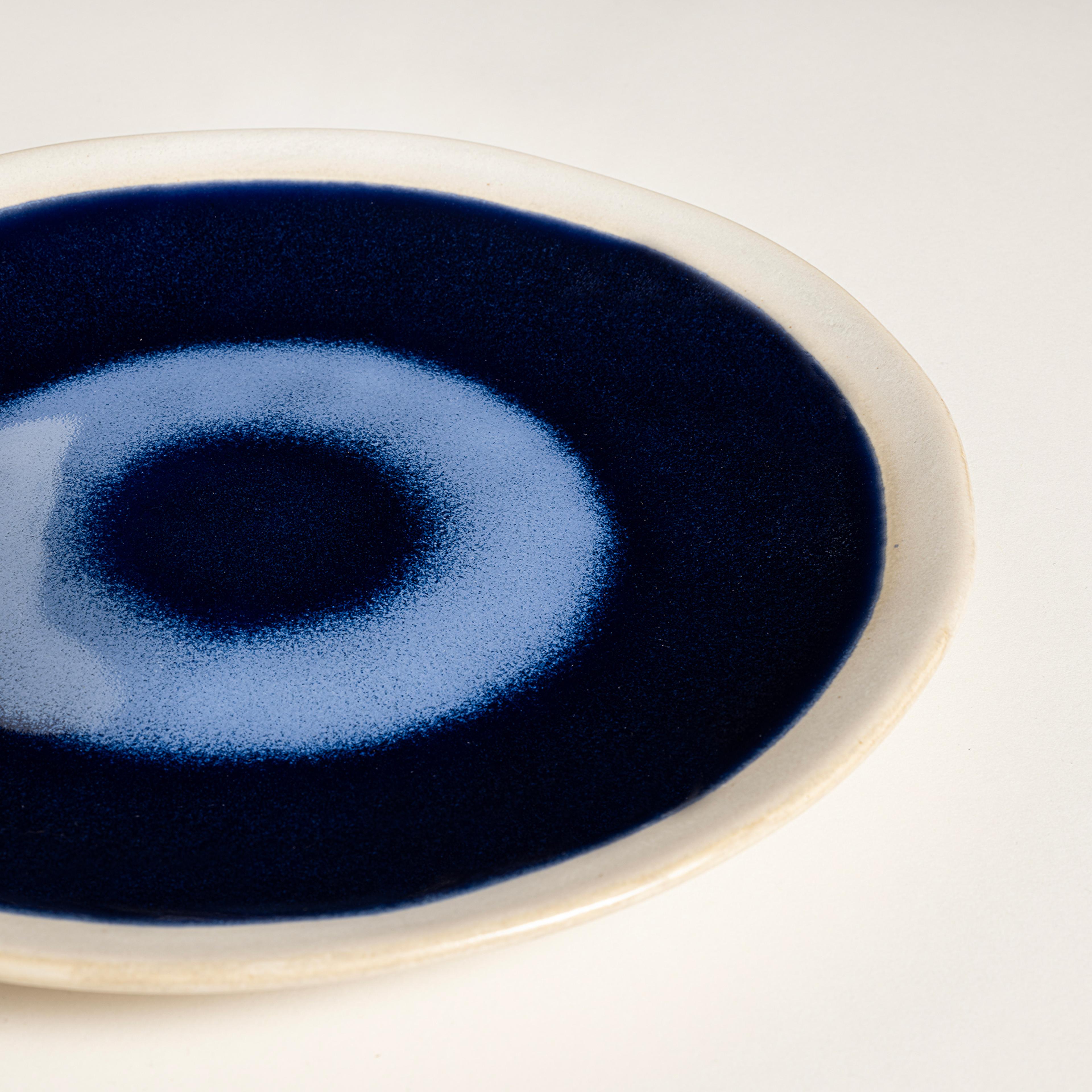 Leırıa Stoneware Pasta Tabağı 23 Cm Mavi