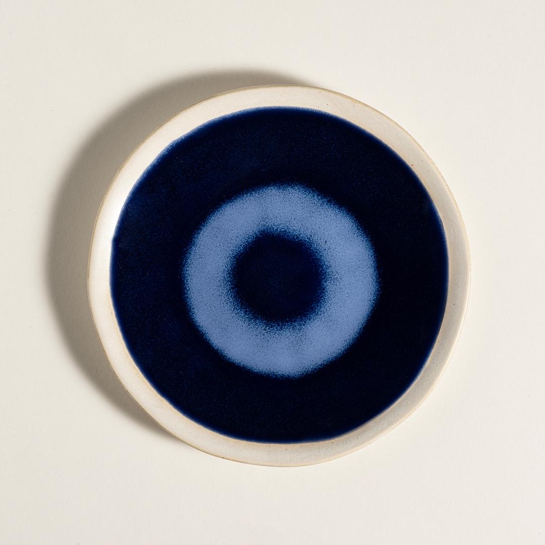 Leırıa Stoneware Pasta Tabağı 23 Cm Mavi