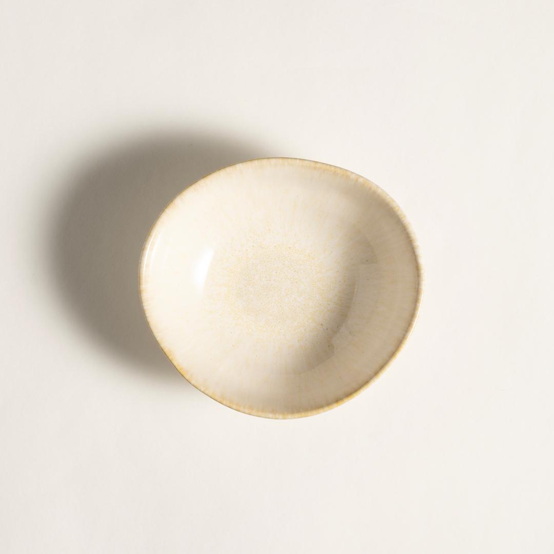 Fonte Stoneware Kase 15.5x14.5x5 Cm Sarı