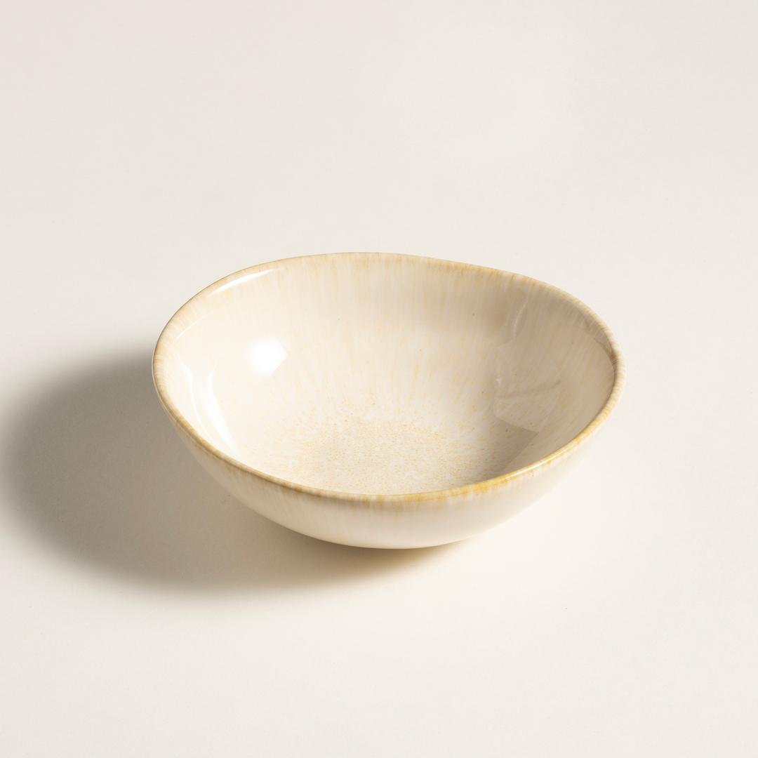 Fonte Stoneware Kase 15.5x14.5x5 Cm Sarı