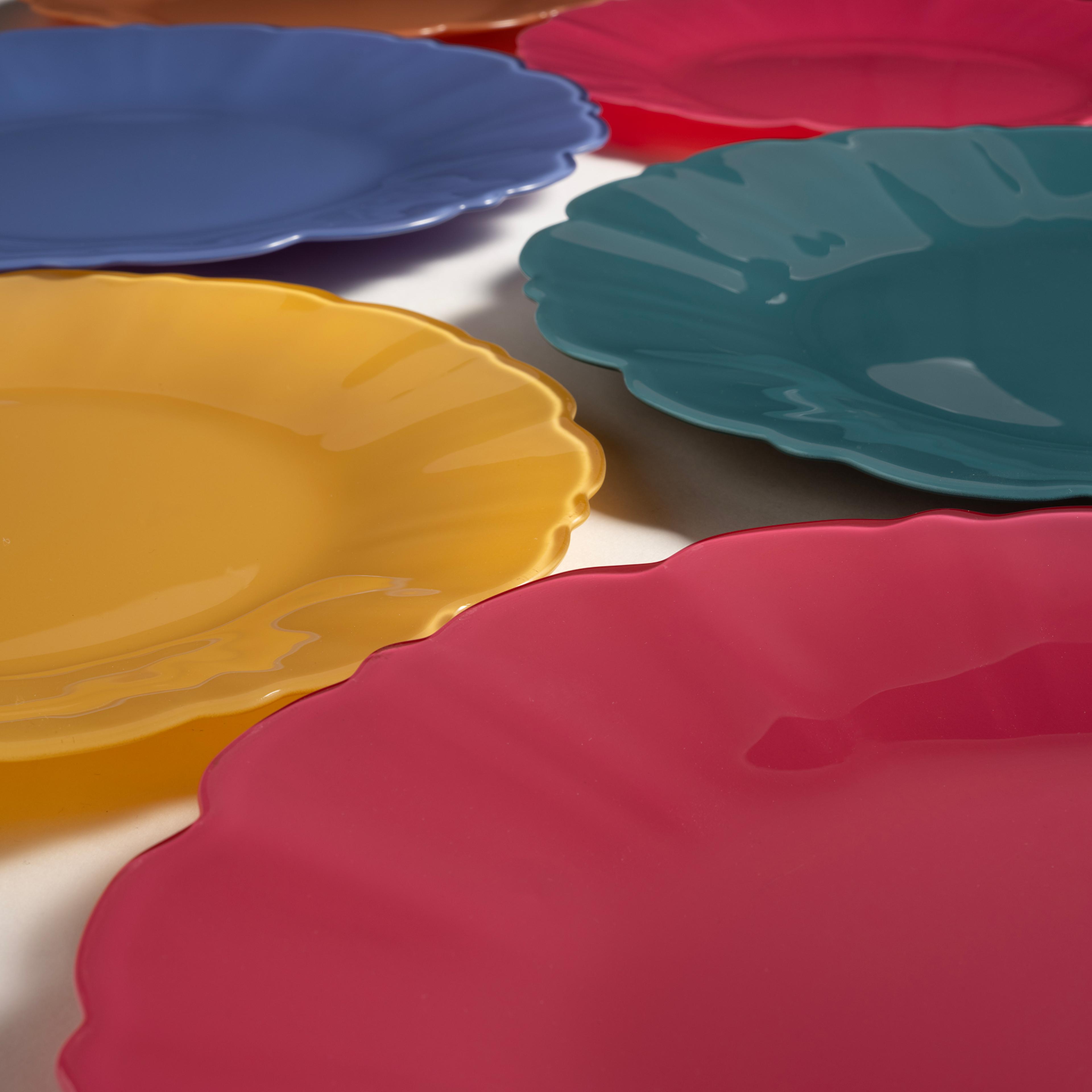 Balat Cam Supla 33x33x2,5 Cm Yeşil