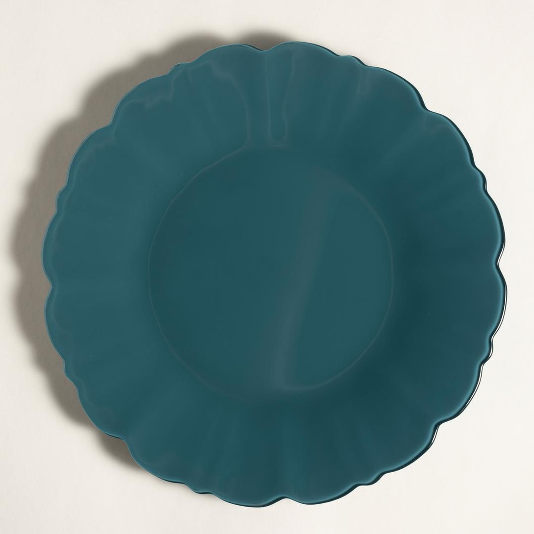 Balat Cam Supla 33x33x2,5 Cm Yeşil