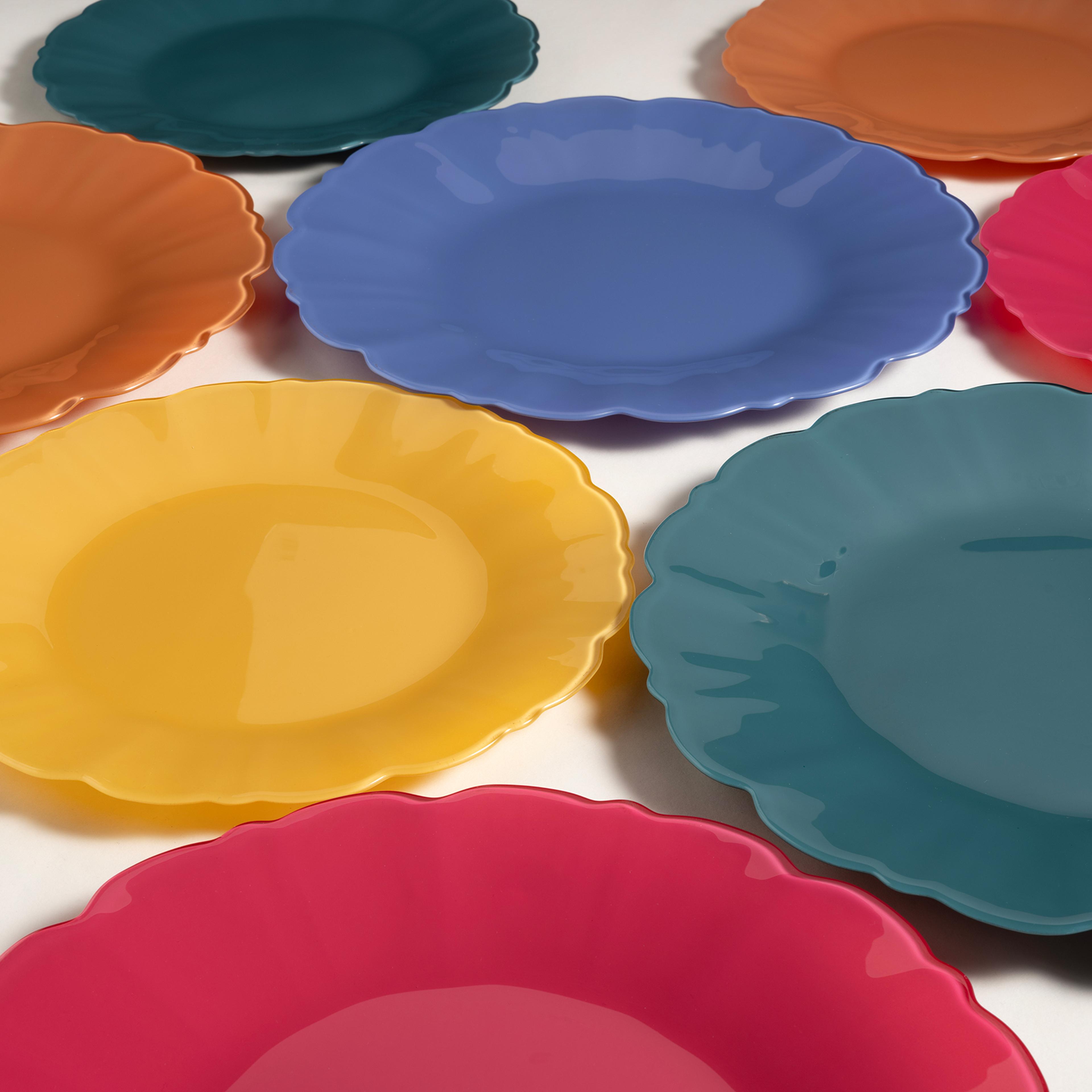 Balat Cam Supla 33x33x2,5 Cm Sarı