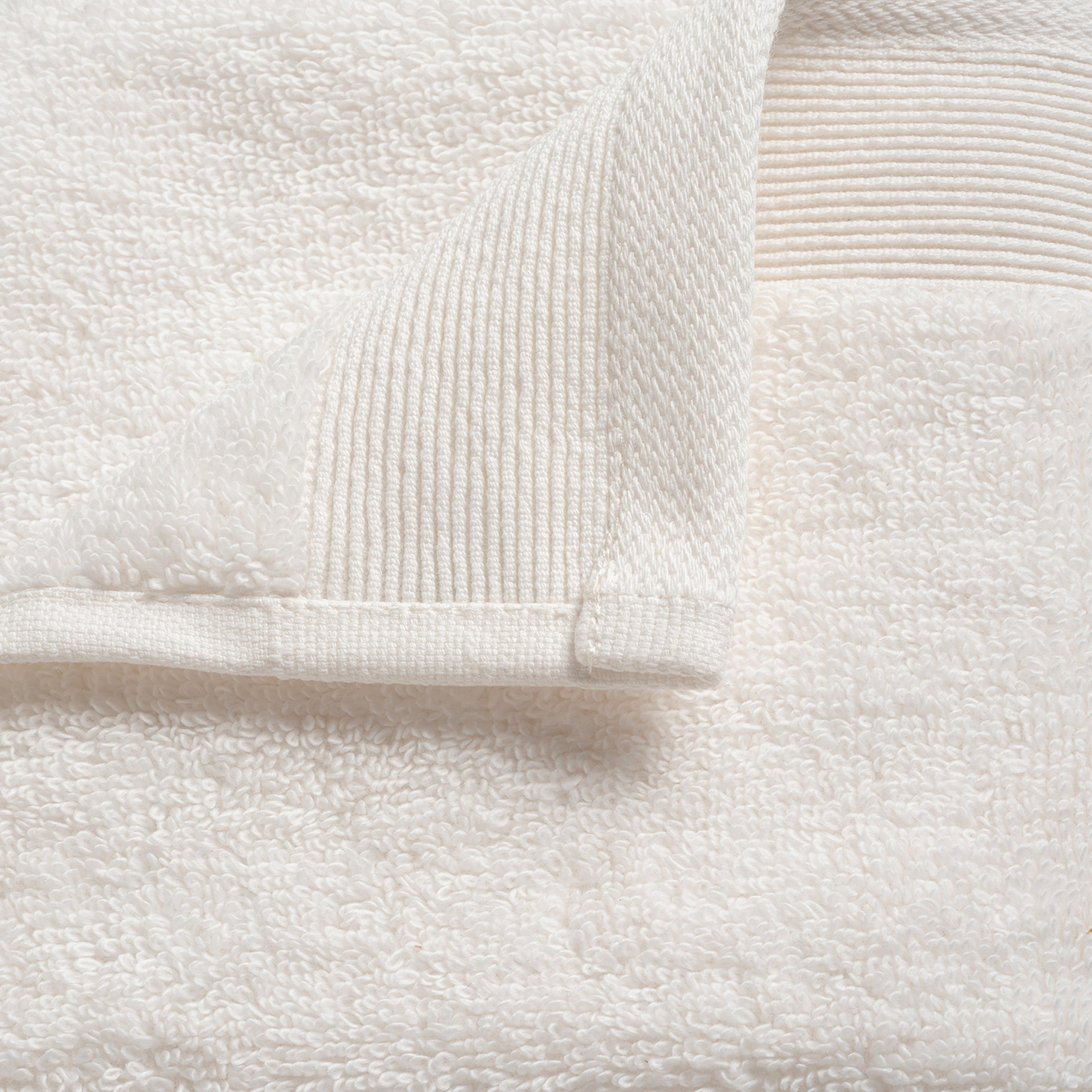 Solıd Bordürlü Pamuk %100 Pamuk El Havlusu 30x50 Cm Ekru