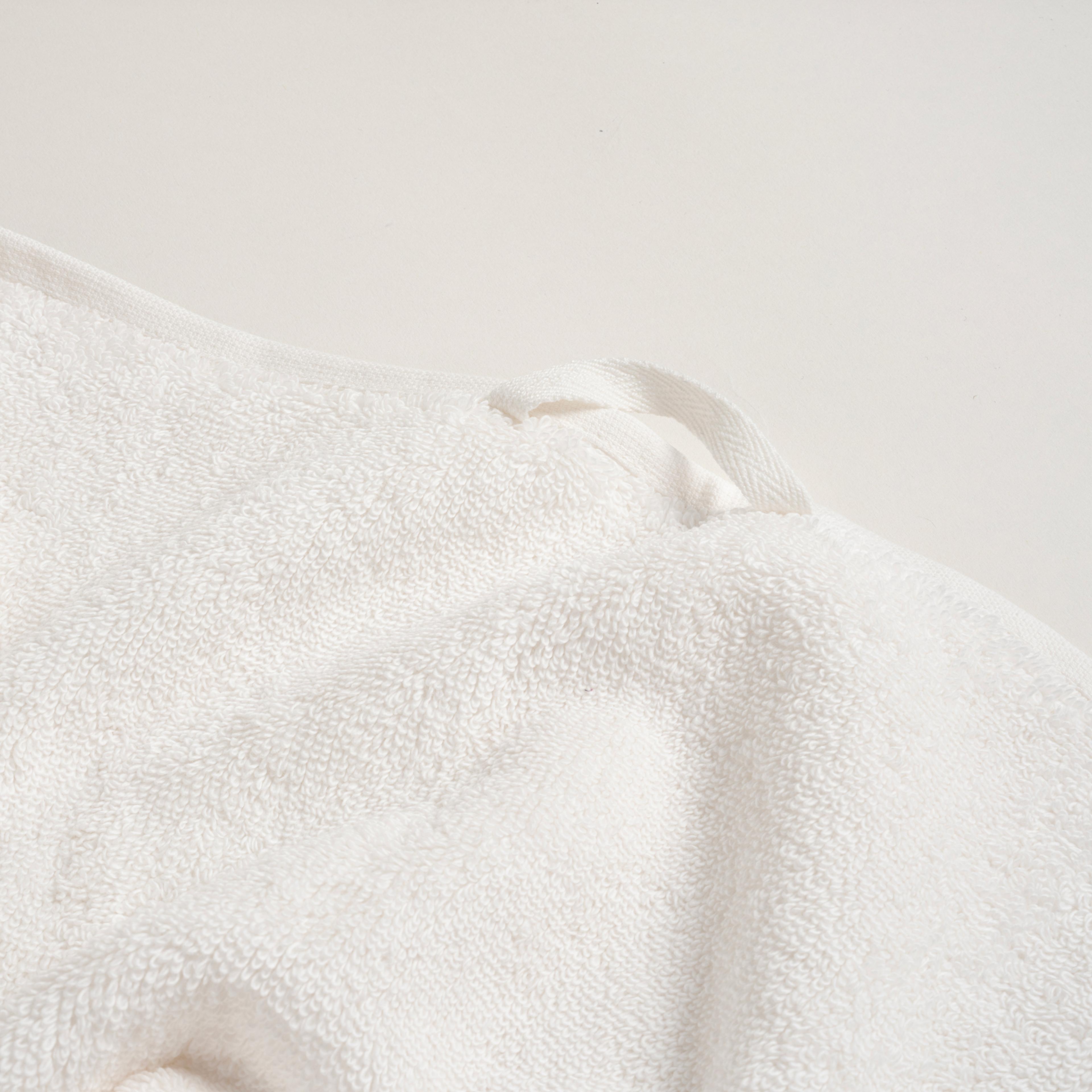 Solıd Bordürlü Pamuk %100 Pamuk Yüz Havlusu 50x90 Cm Ekru