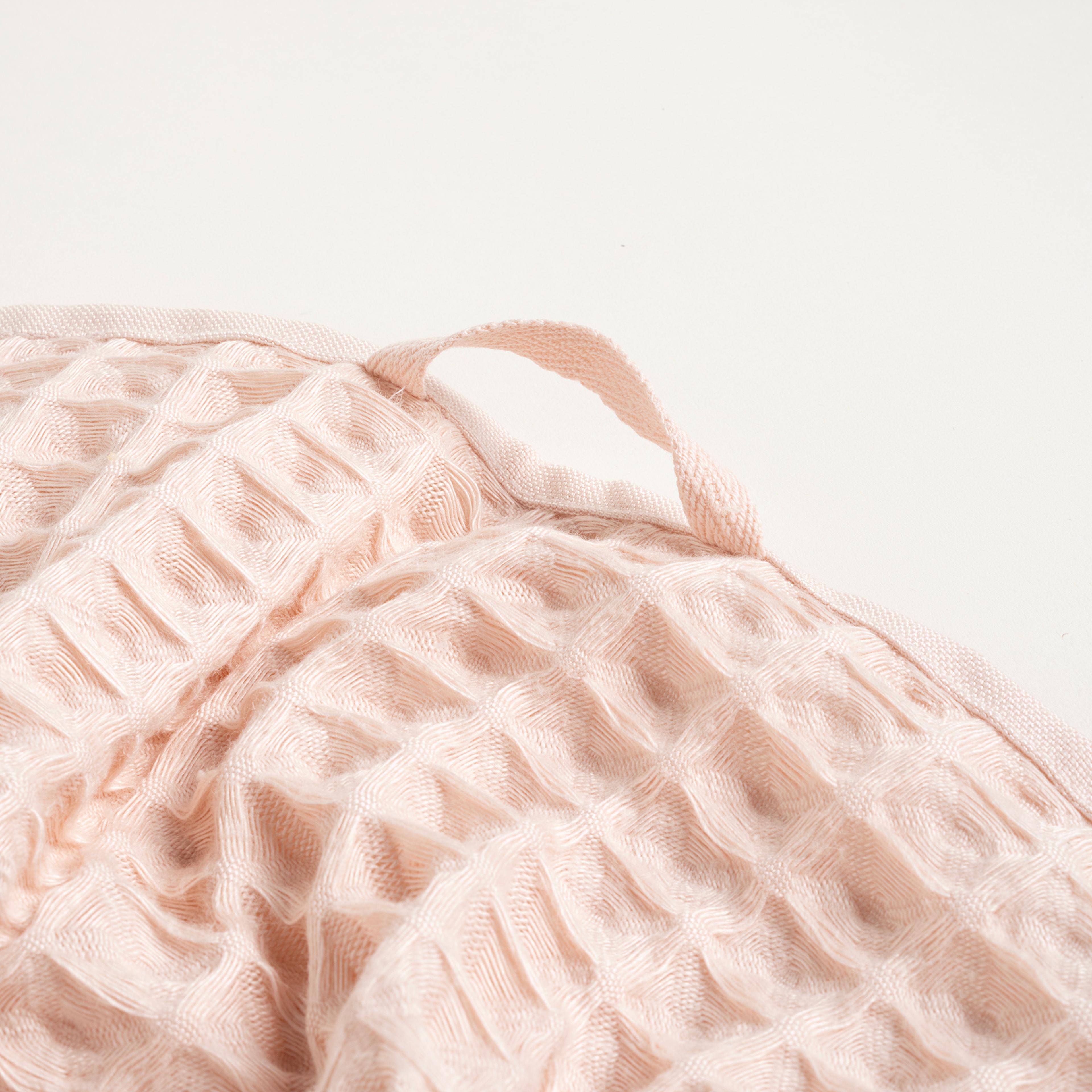 Solıd Waffle Pamuk Modal Pamuklu Yüz Havlusu 50x90 Cm Pembe