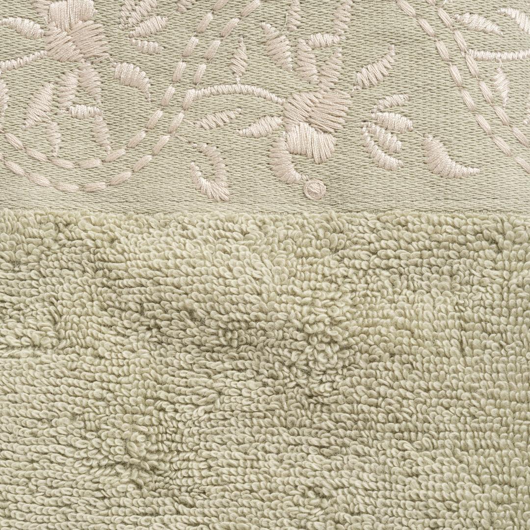 Ornaz Nakışlı Pamuk %100 Pamuk El Havlusu 30x50 Cm Yeşil