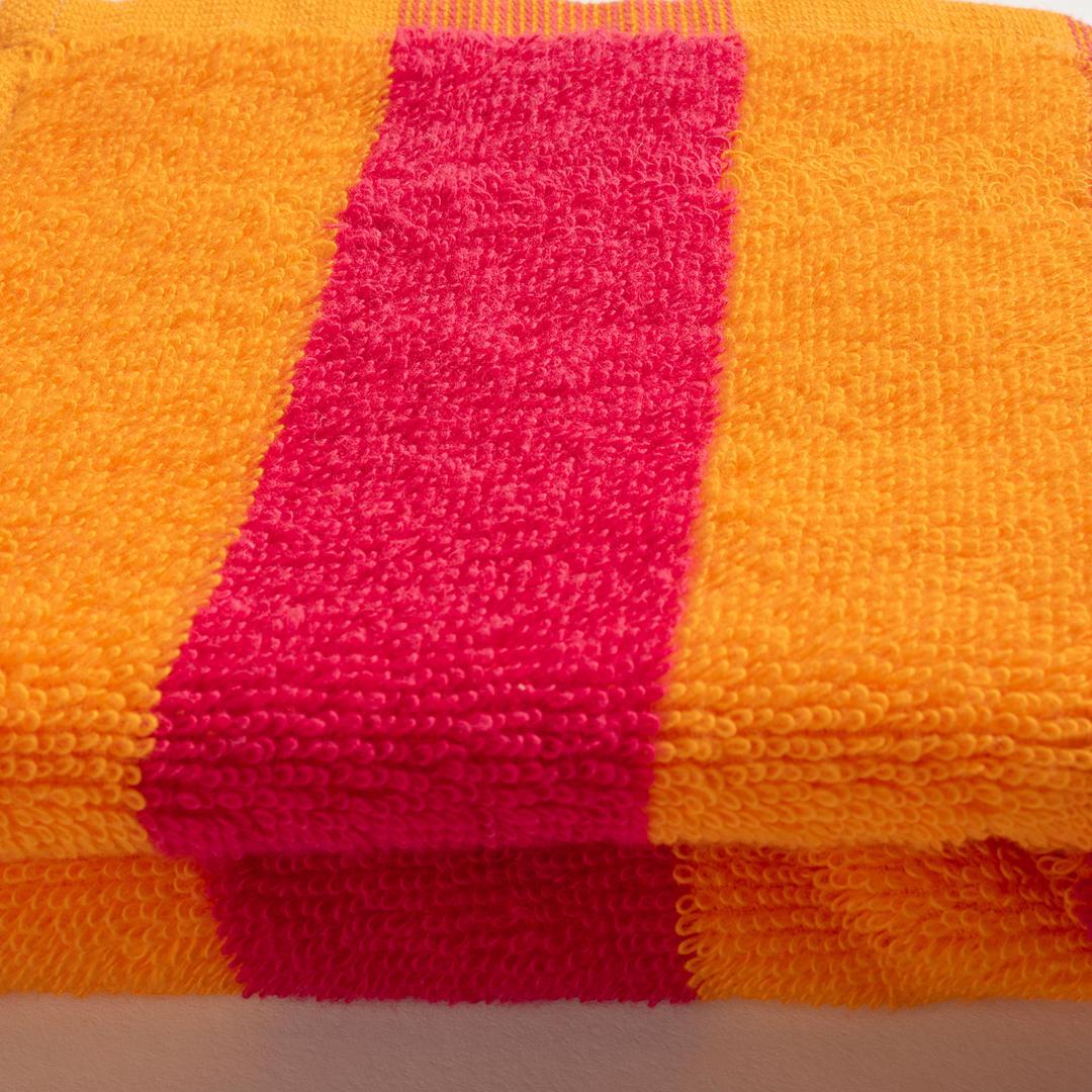Tabea Pamuk Pamuk %100 Pamuk El Havlusu 30x50 Cm Turuncu - Fuşya