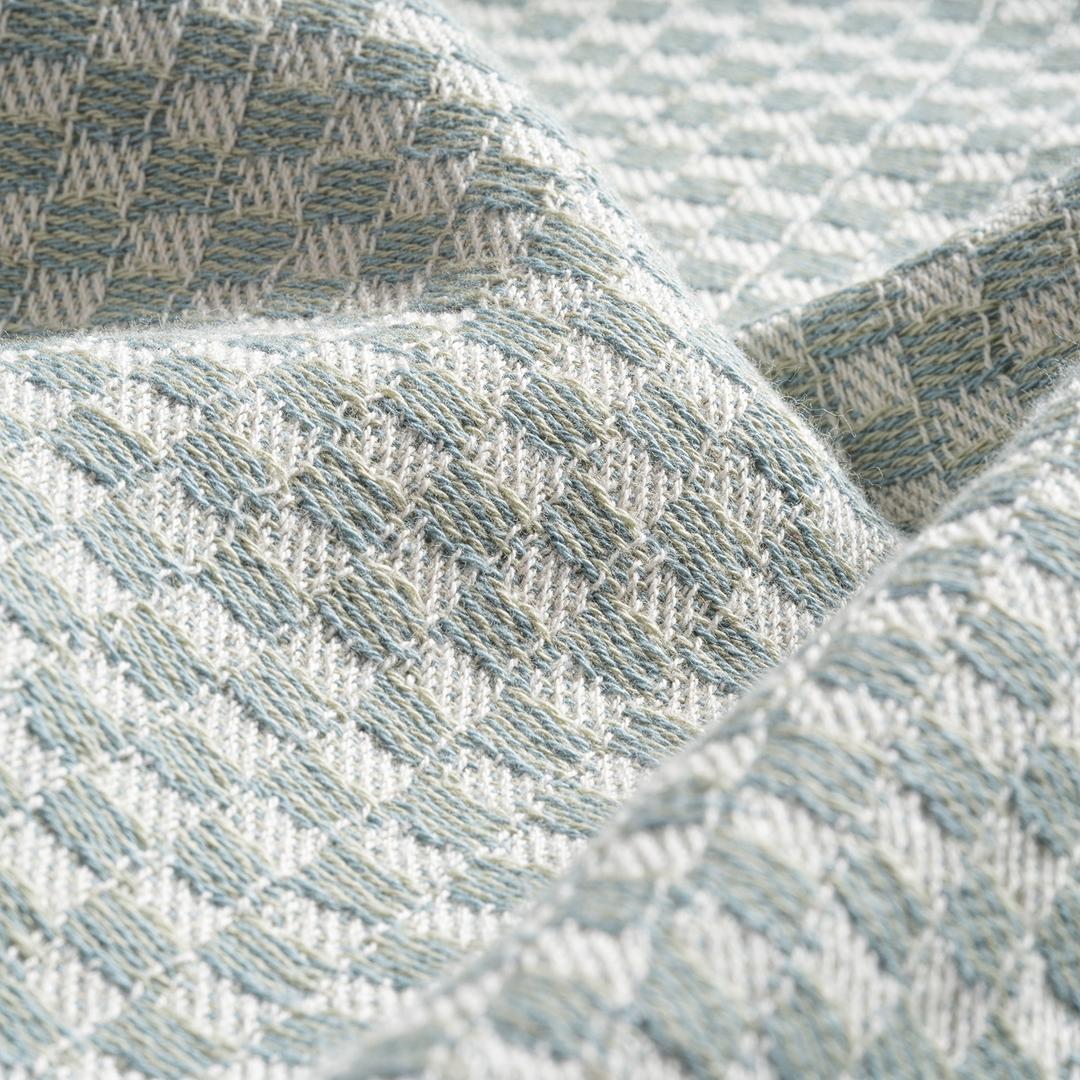 Baklan Saçaklı İplik Boyalı Pamuk %100 Pamuk Peştamal 90x170 Cm Yeşil