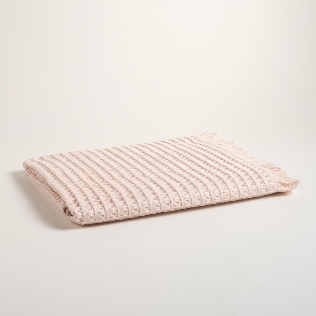 Solıd Pembe Banyo Havlusu 90x150 Cm