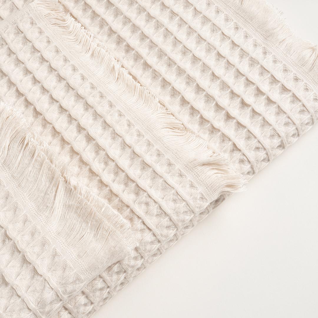 Solıd Krem Banyo Havlusu 90x150 Cm