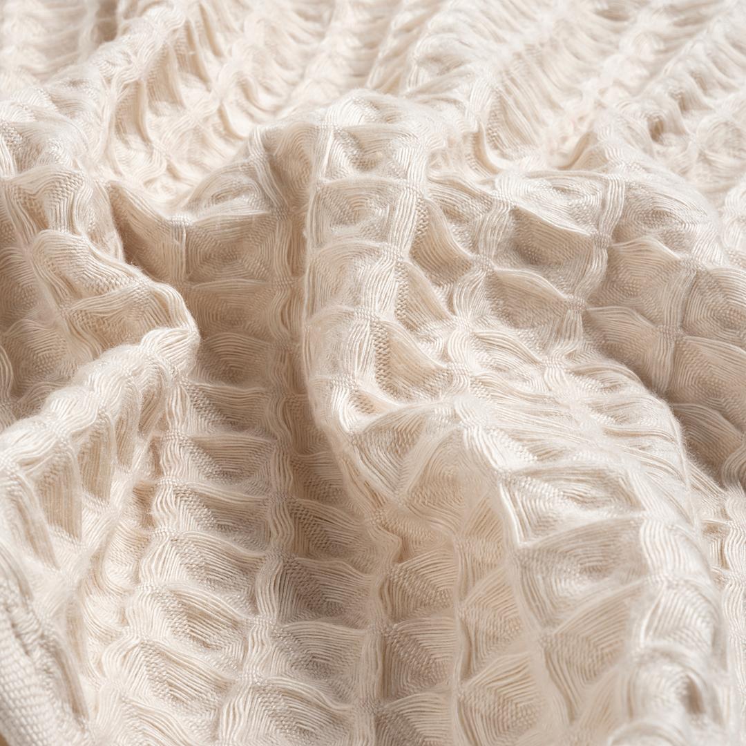 Solıd Krem Banyo Havlusu 90x150 Cm