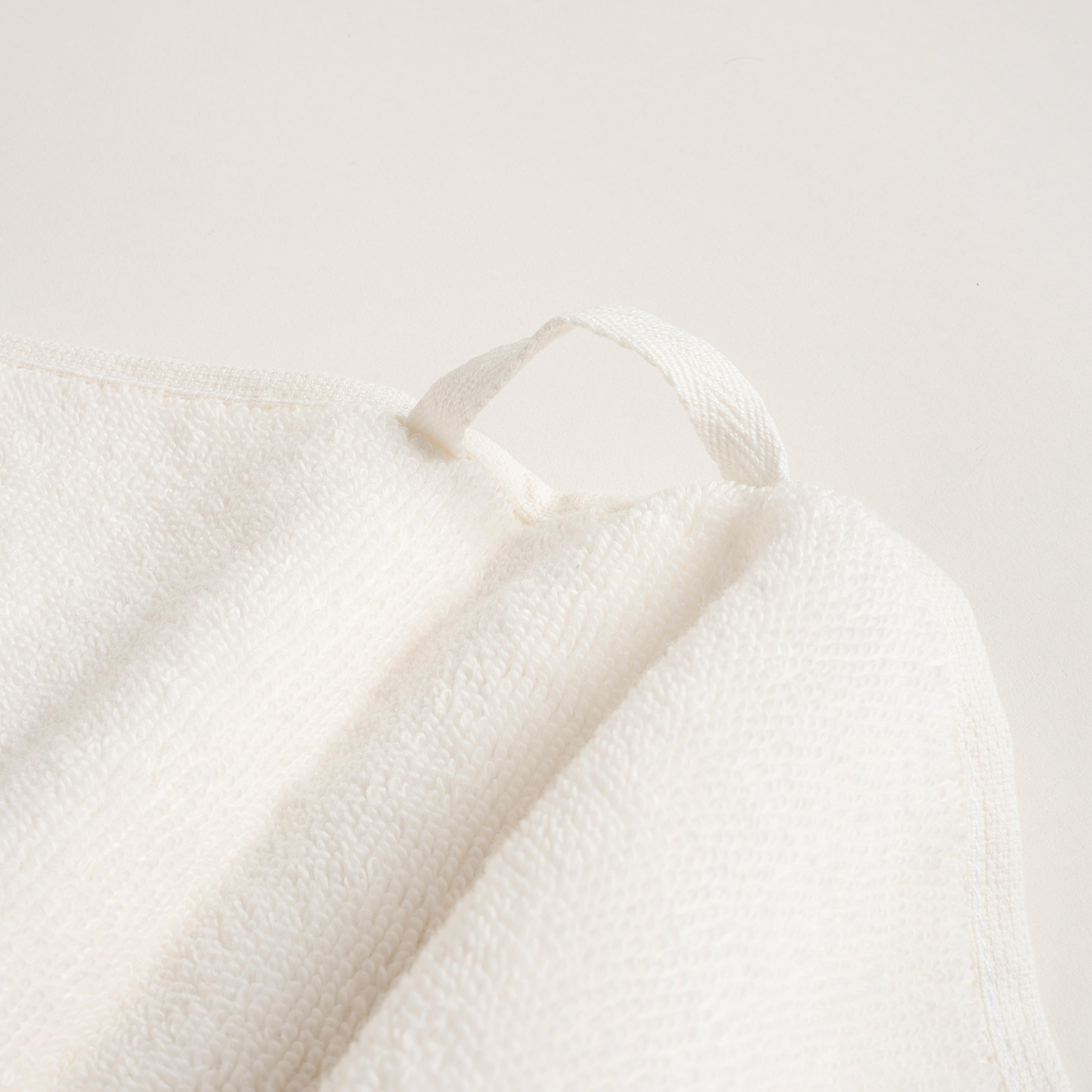 Ornaz Nakışlı Pamuk %100 Pamuk Yüz Havlusu 50x90 Cm Ekru