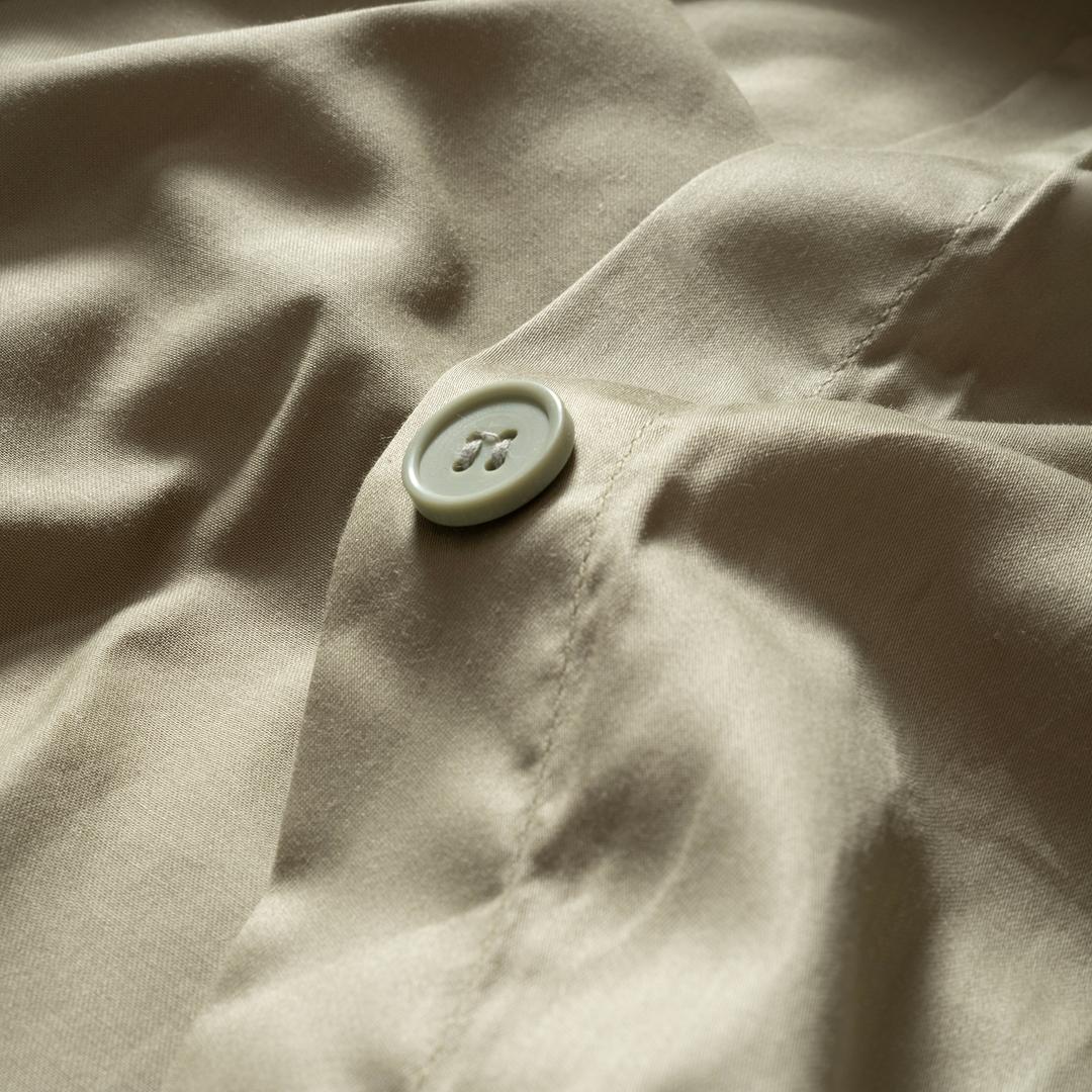 Solıd 300 Tc Kıng Sıze Pamuk %100 Pamuk Saten Nevresim Seti 240x220 Cm Yeşil