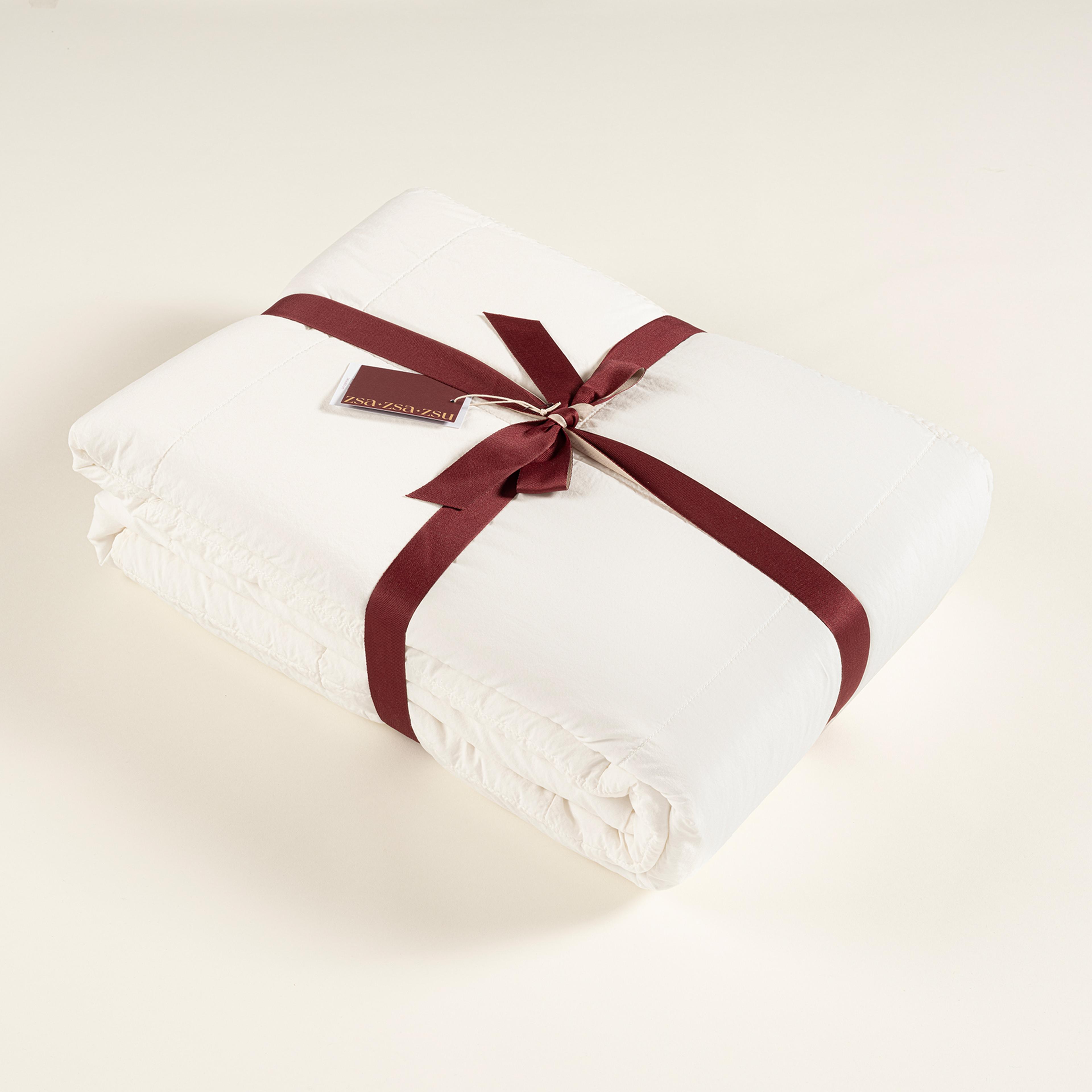 Solıd Kapitoneli Tek Kişilik Pamuk %100 Pamuk Yatak Örtüsü 160x220 Cm Ekru