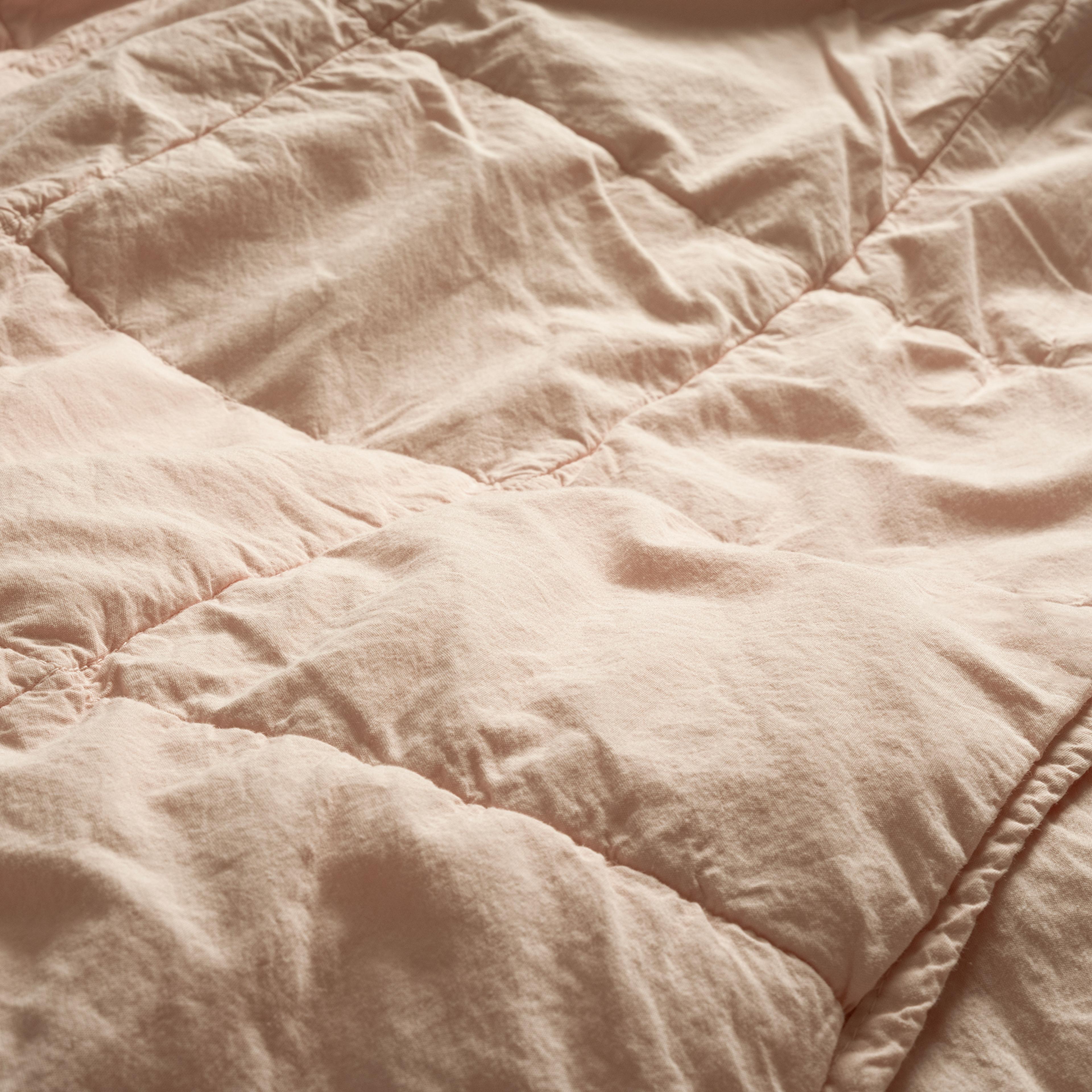 Solıd Kapitoneli Çift Kişilik Pamuk %100 Pamuk Yatak Örtüsü 240x260 Cm Kum Rengı