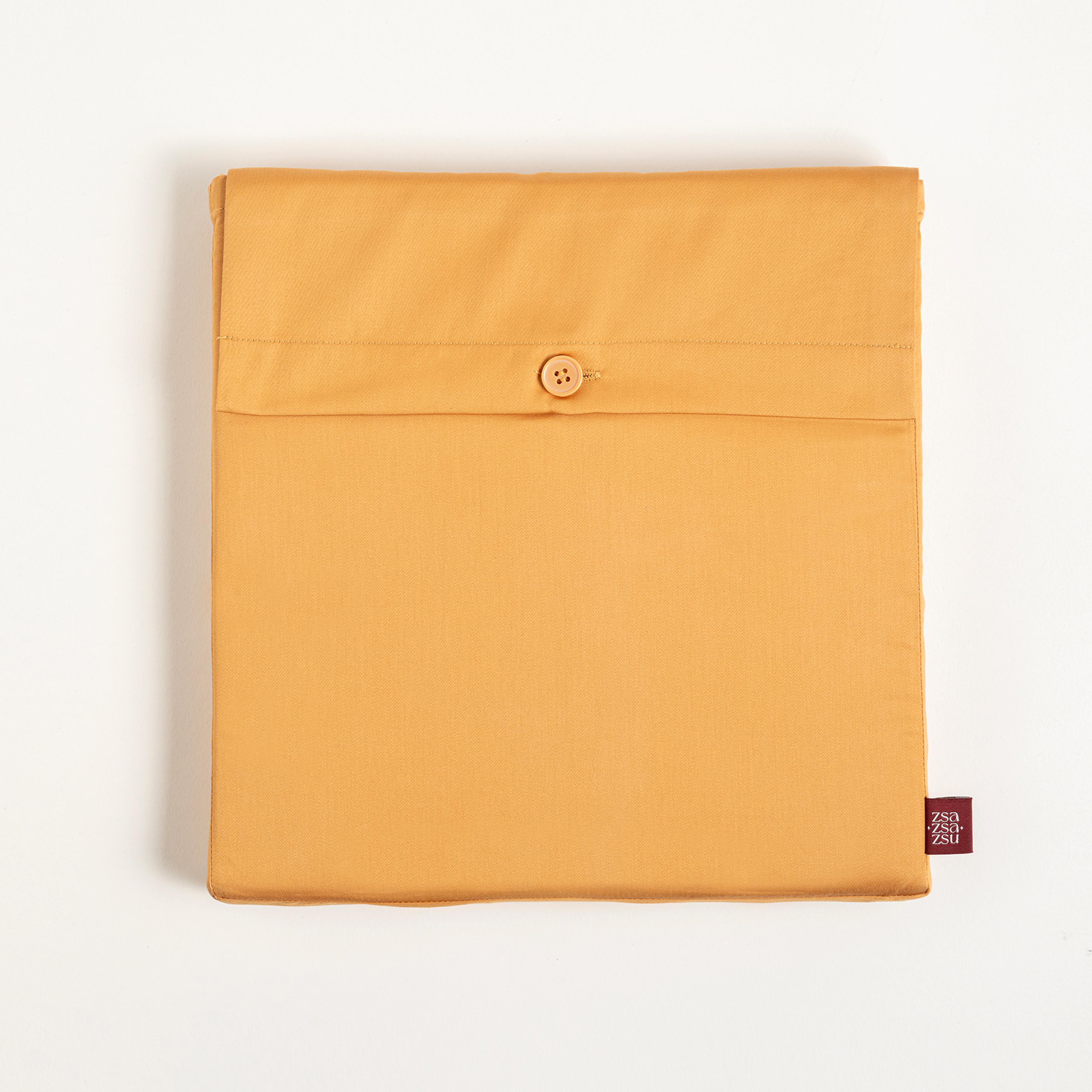 Solıd 300 Tc Kıng Sıze Pamuk %100 Pamuk Saten Nevresim Seti 240x220 Cm Tarçın