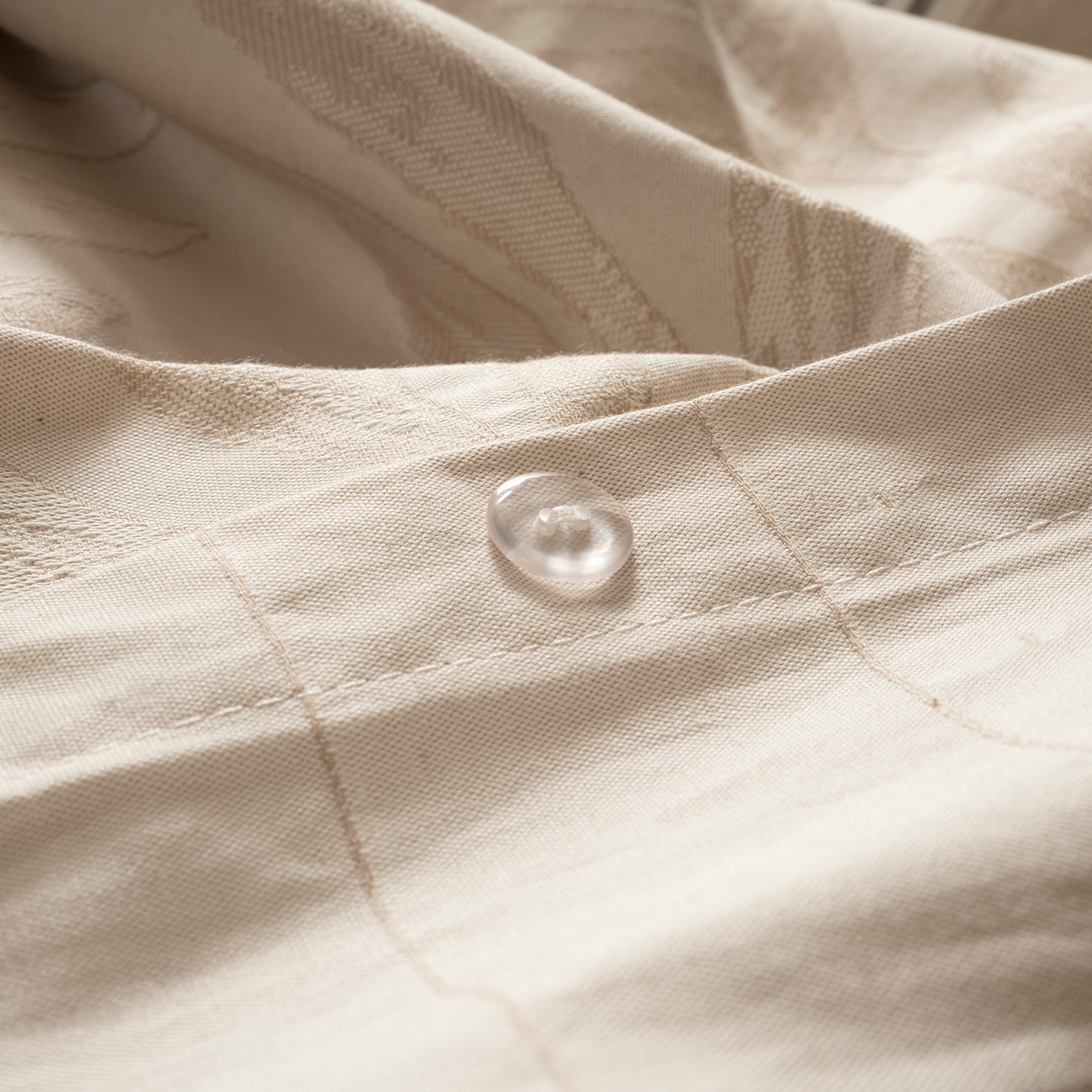 Costa Jakarlı Kıng Sıze Pamuk %100 Pamuk Nevresim Seti 240x220 Cm Natural