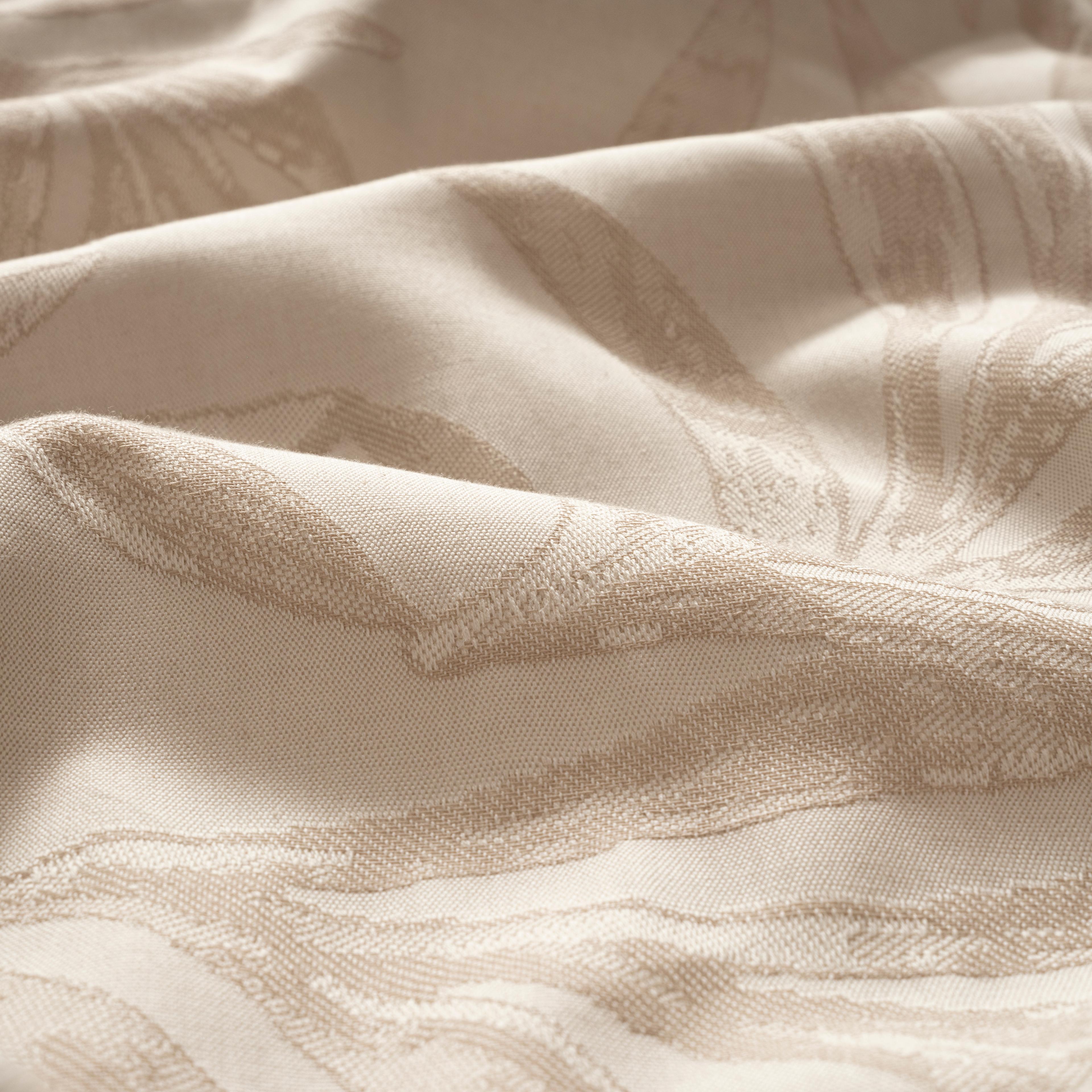 Costa Jakarlı Çift Kişilik Pamuk %100 Pamuk Nevresim Seti 200x220 Cm Natural