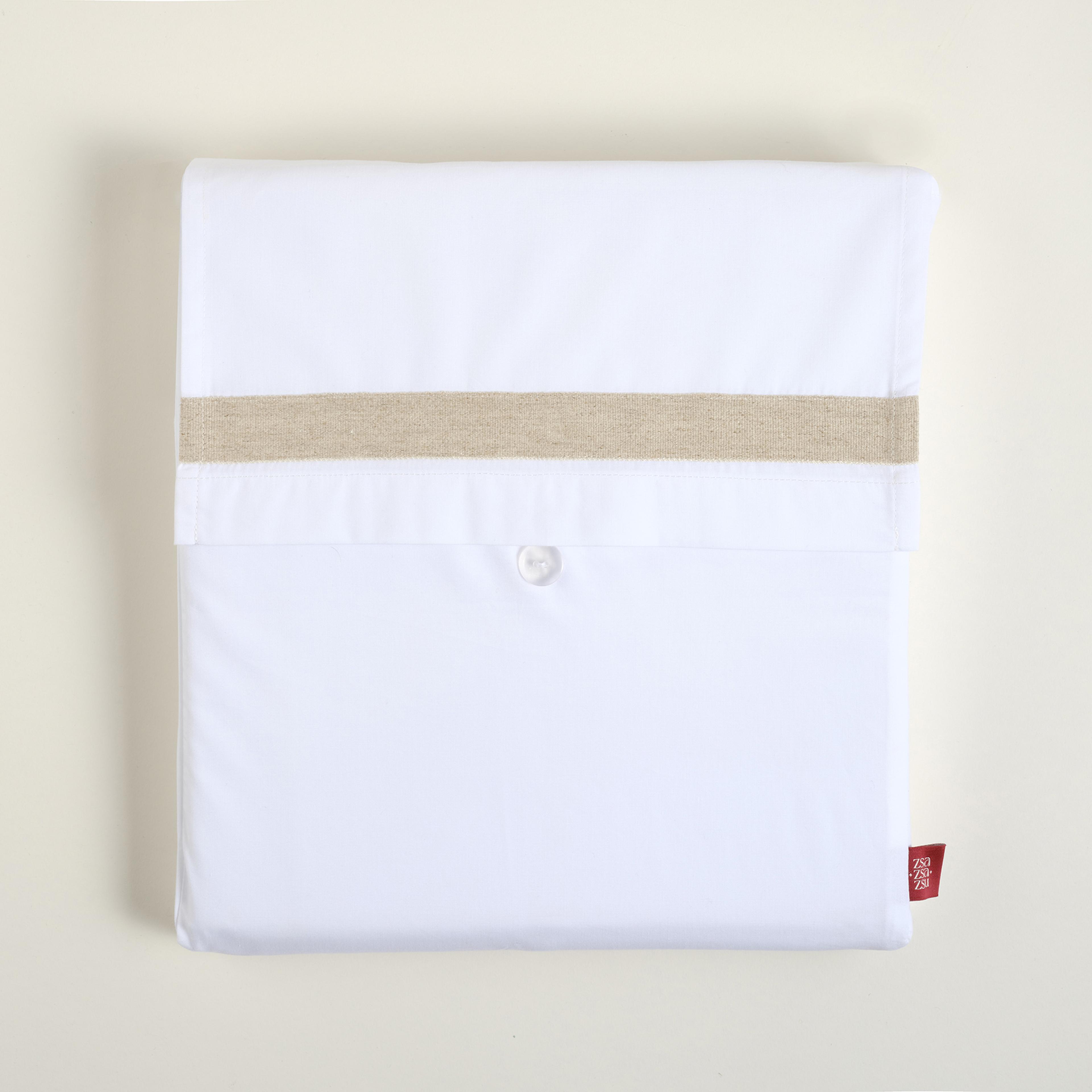 Braga Lyocell Kıng Sıze Lyocell Pamuk Lyocell Nevresim Seti 240x220 Cm Ekru