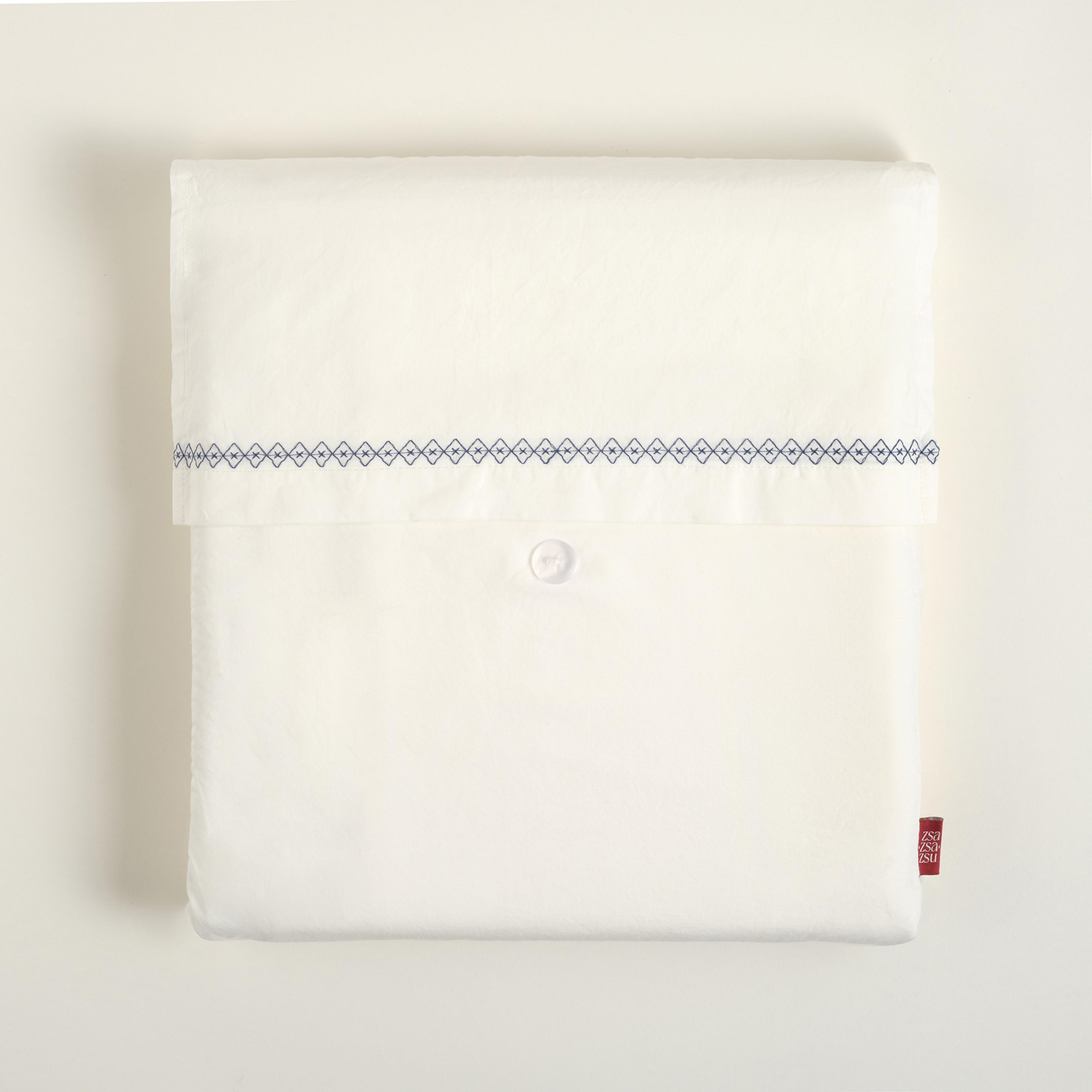 Braga Nakışlı 200 Tc Percale Tek Kişilik Pamuk %100 Pamuk Nevresim Seti 160x220 Cm Ekru