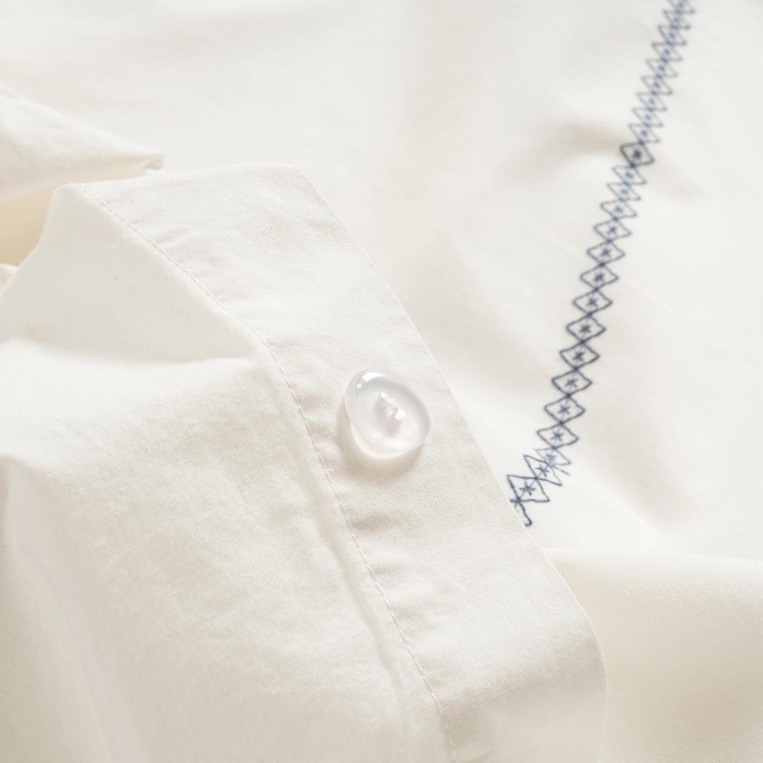 Braga Ekru E.kıng Sıze Pamuk Nevresim Seti