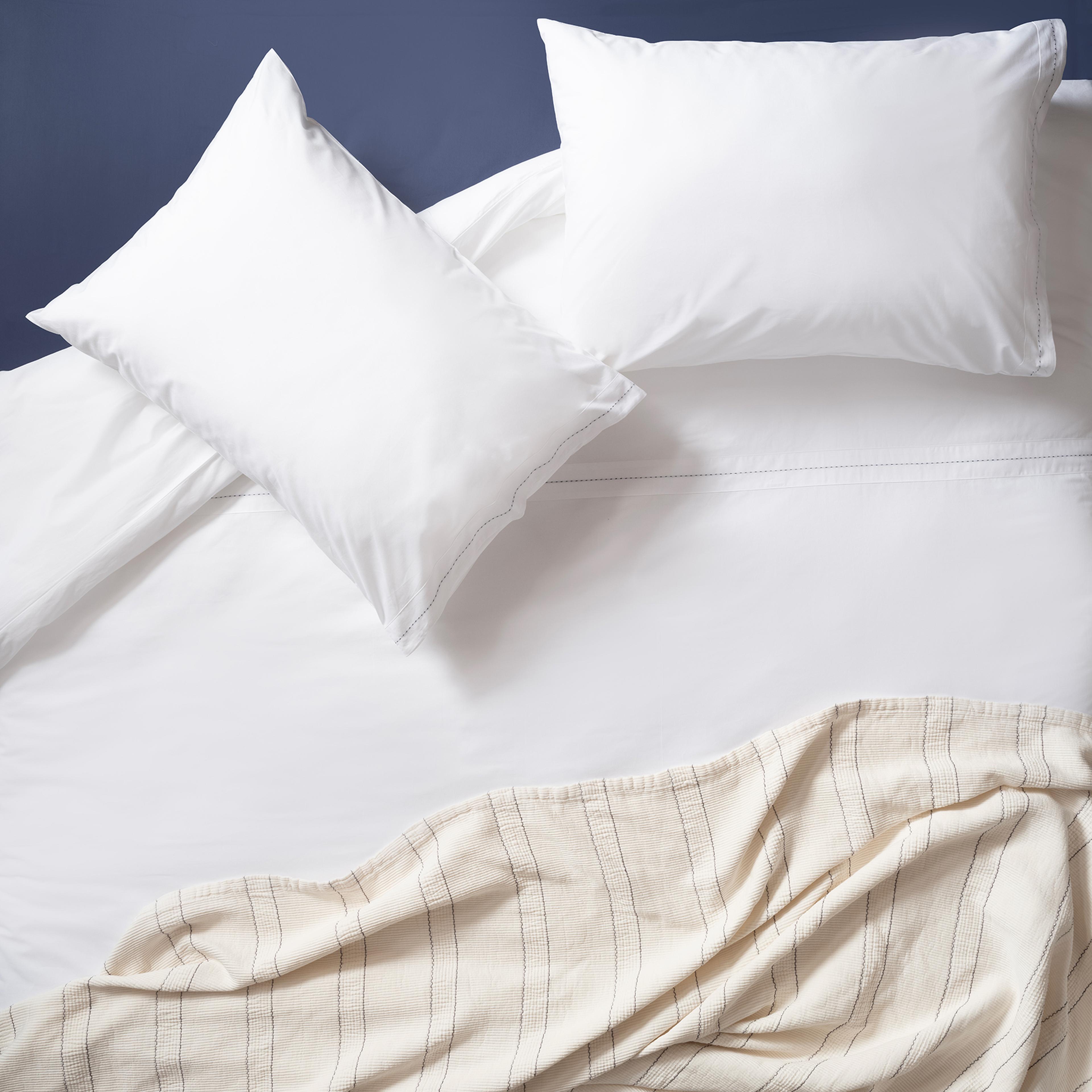 Brıto 200 Tc Pamuk %100 Pamuk Nevresim Seti 240x220 Cm Beyaz