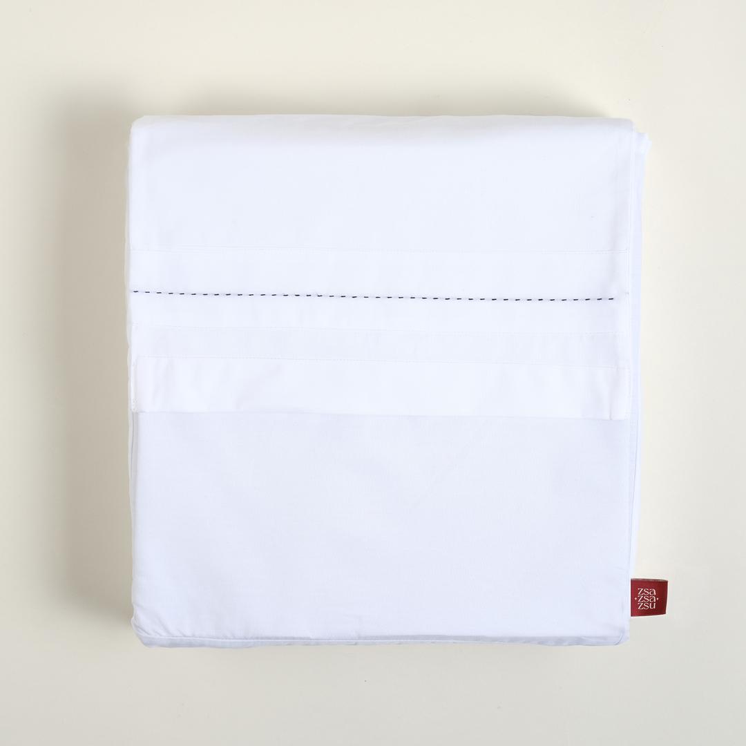 Brıto 200 Tc Pamuk %100 Pamuk Nevresim Seti 260x220 Cm Beyaz