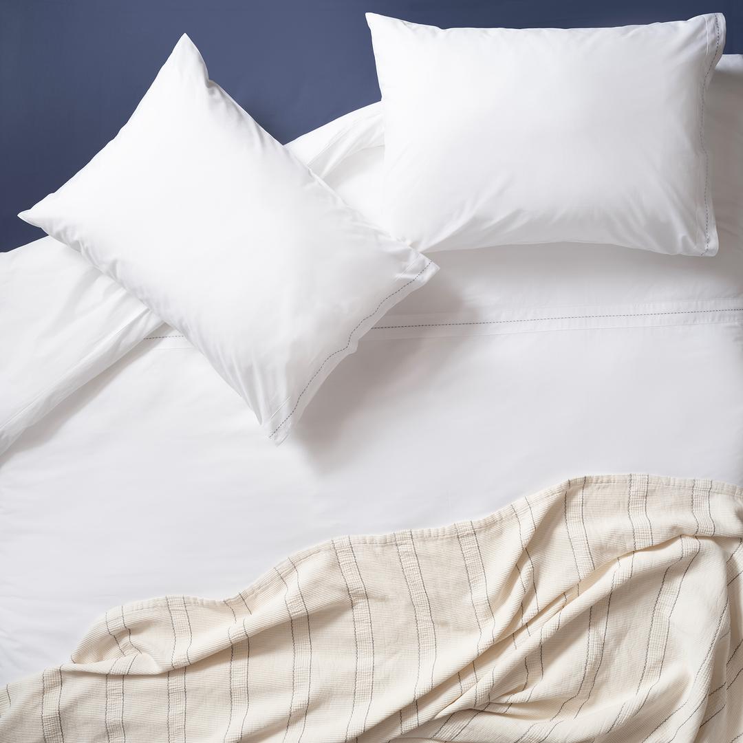 Brıto 200 Tc Pamuk %100 Pamuk Nevresim Seti 260x220 Cm Beyaz