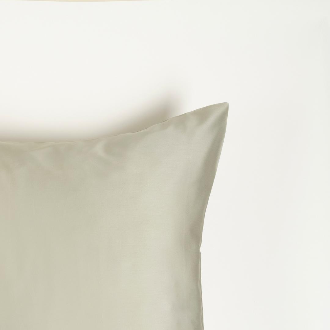 Solıd 300 Tc Pamuk Saten %100 Pamuk Saten Yastık Kılıfı 60x60 Cm Yeşil