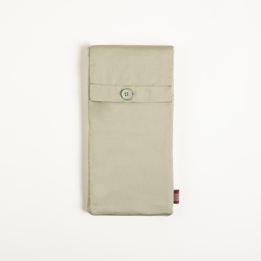 Solıd 300 Tc Pamuk Saten %100 Pamuk Saten Yastık Kılıfı 60x60 Cm Yeşil