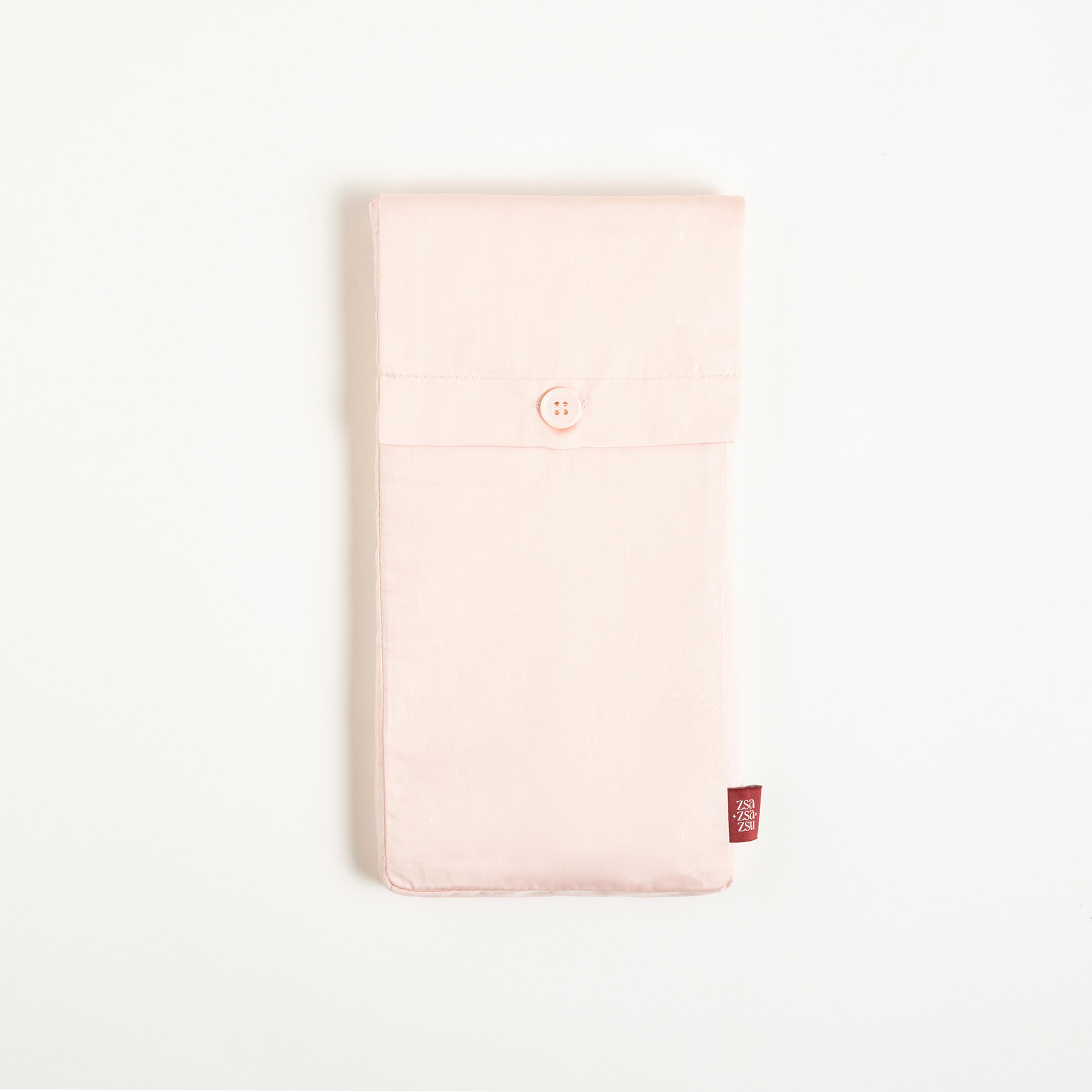 Solıd 300 Tc Pamuk Saten %100 Pamuk Saten Yastık Kılıfı 60x60 Cm Pembe