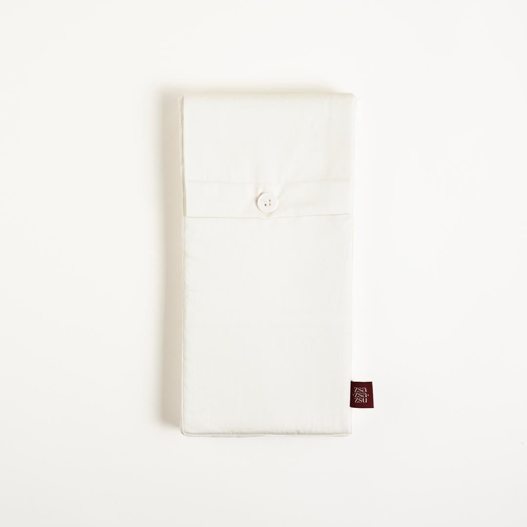 Solıd 300 Tc Pamuk Saten %100 Pamuk Saten Yastık Kılıfı 60x60 Cm Ekru