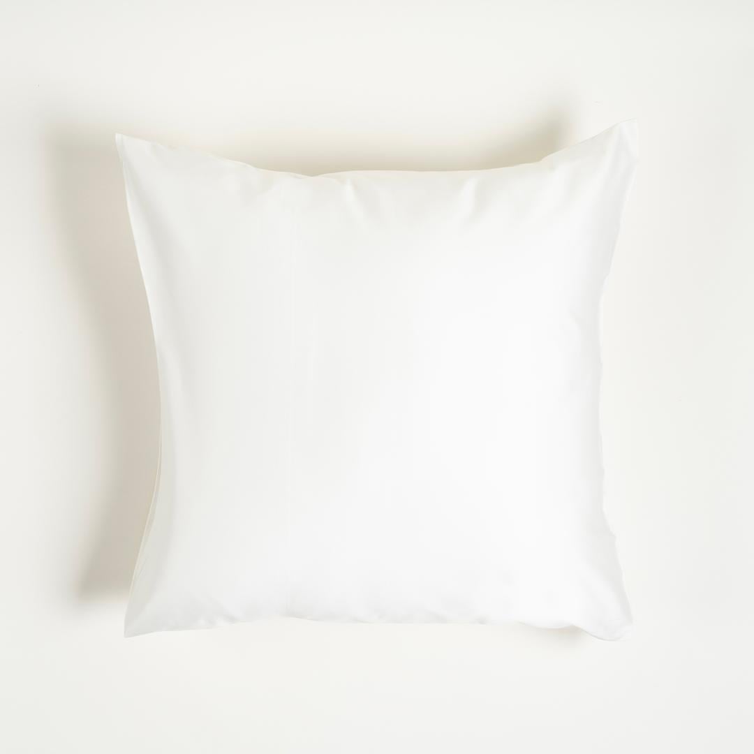 Solıd 300 Tc Pamuk Saten %100 Pamuk Saten Yastık Kılıfı 60x60 Cm Ekru