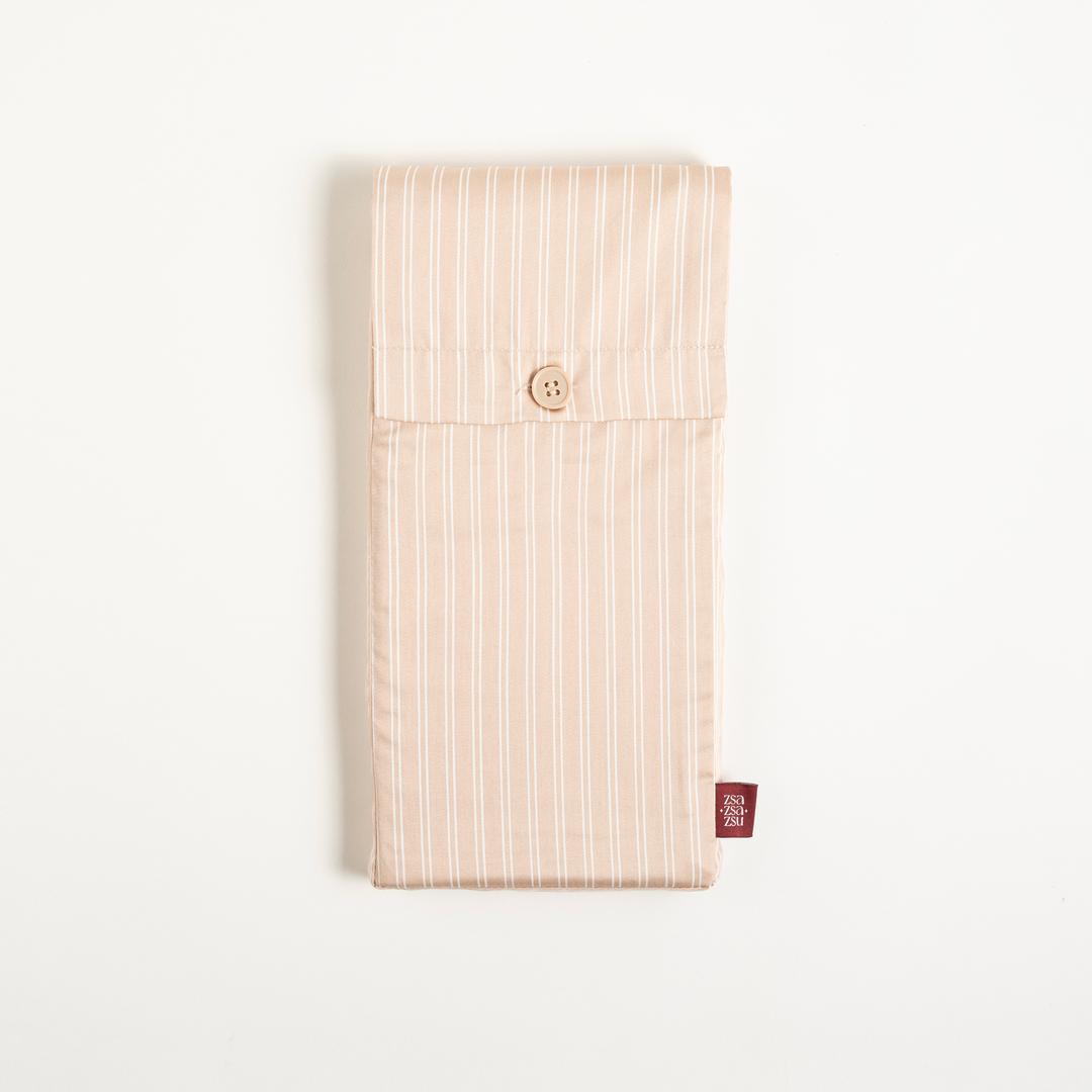 Solıd Pamuk Pamuk Saten %100 Pamuk Saten Yastık Kılıfı 60x60 + 2 Cm Kum Rengı