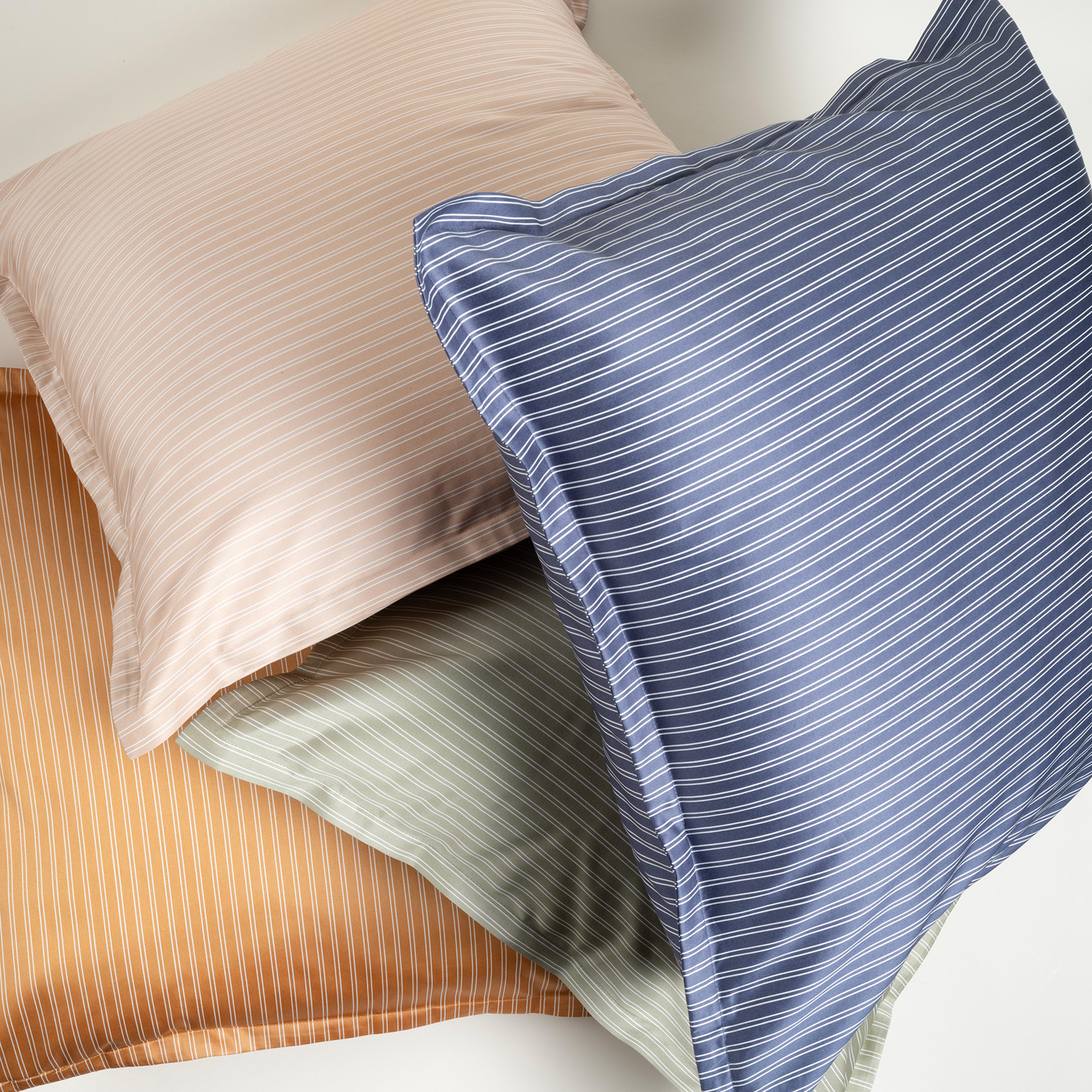 Solıd Pamuk Pamuk Saten %100 Pamuk Saten Yastık Kılıfı 60x60 + 2 Cm Kum Rengı