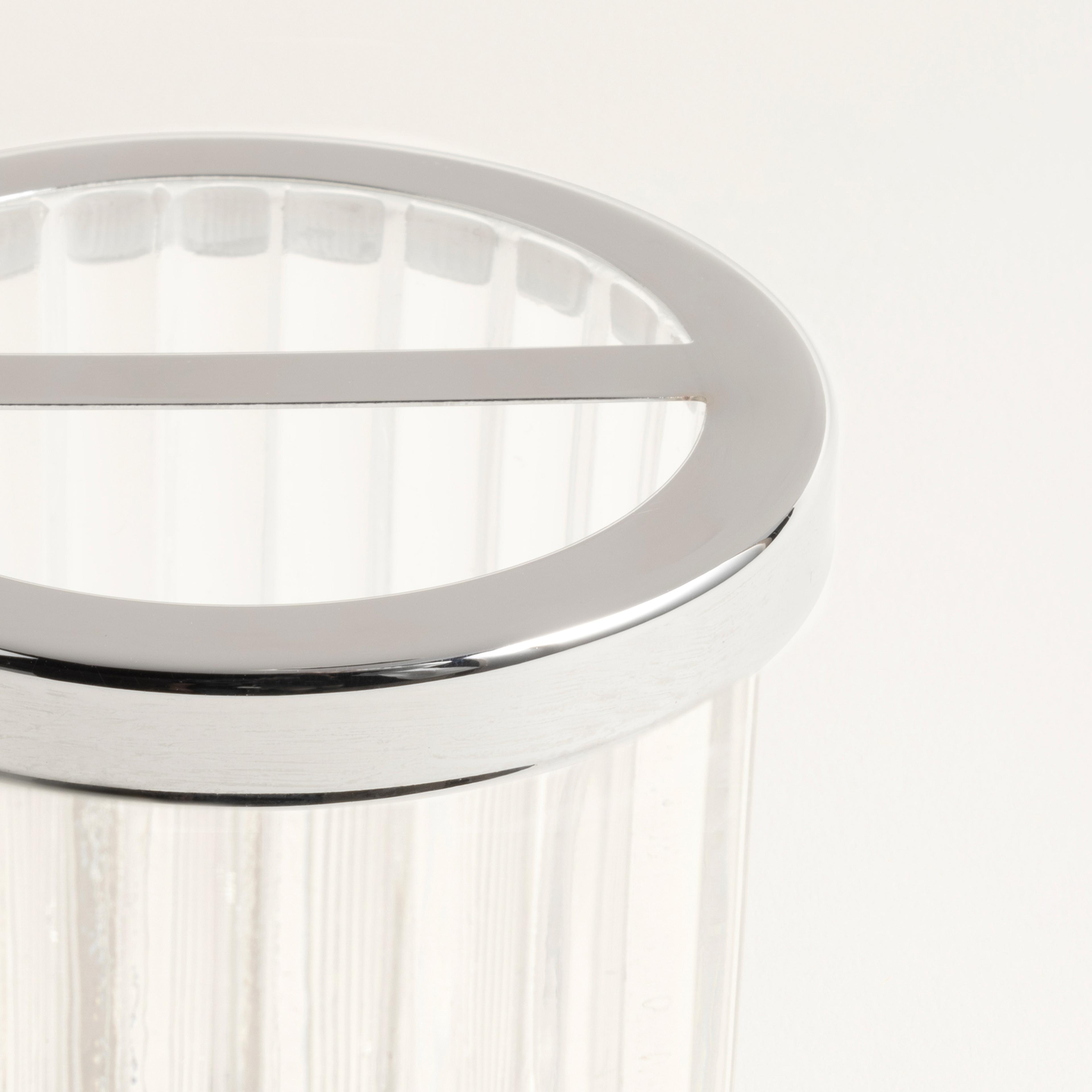 Wuyı Cam Diş Fırçalık 7.5x7.5x9.1 Cm Şeffaf