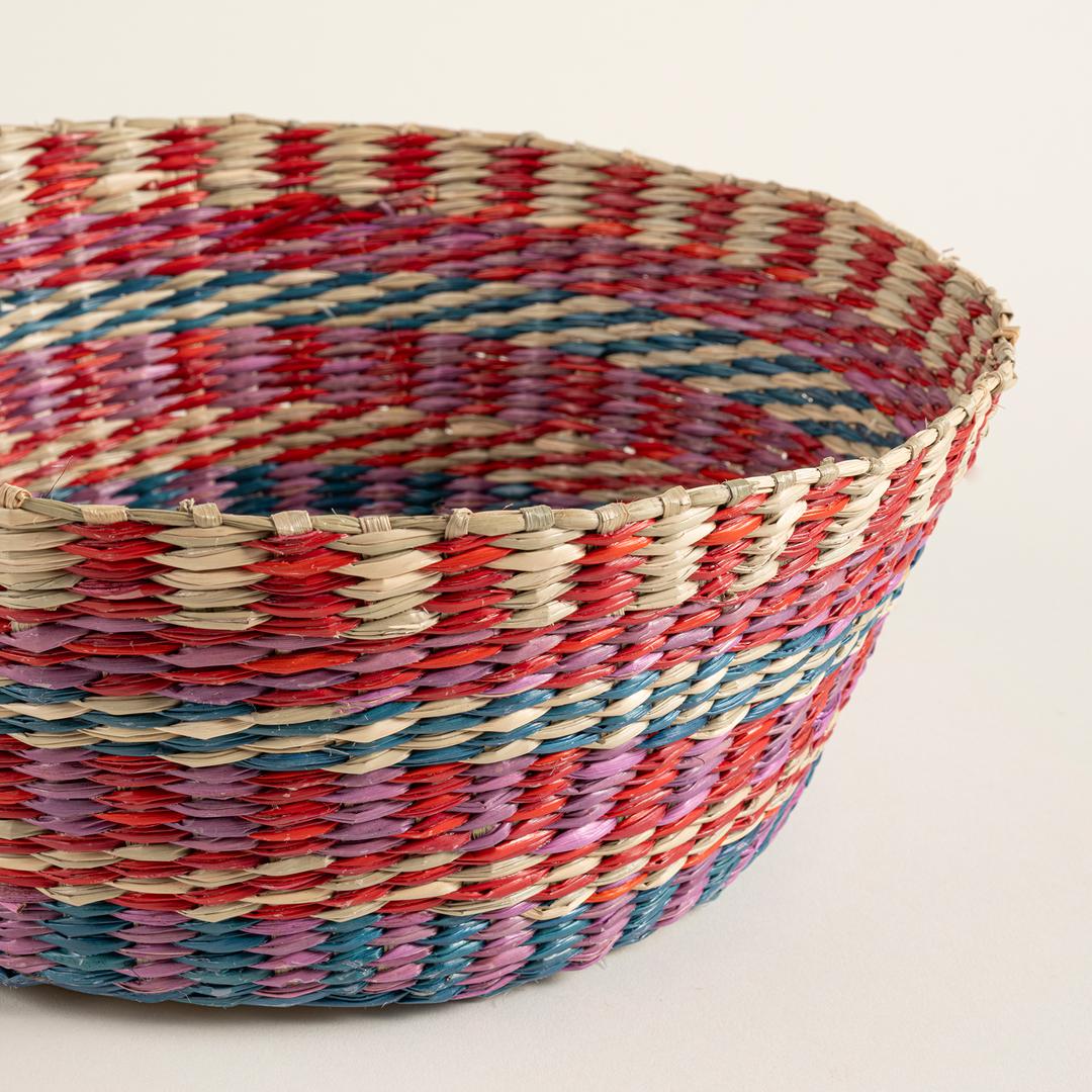 Tam Dao Deniz Çayırı Sepet 28,5 X 11 Cm Renkli