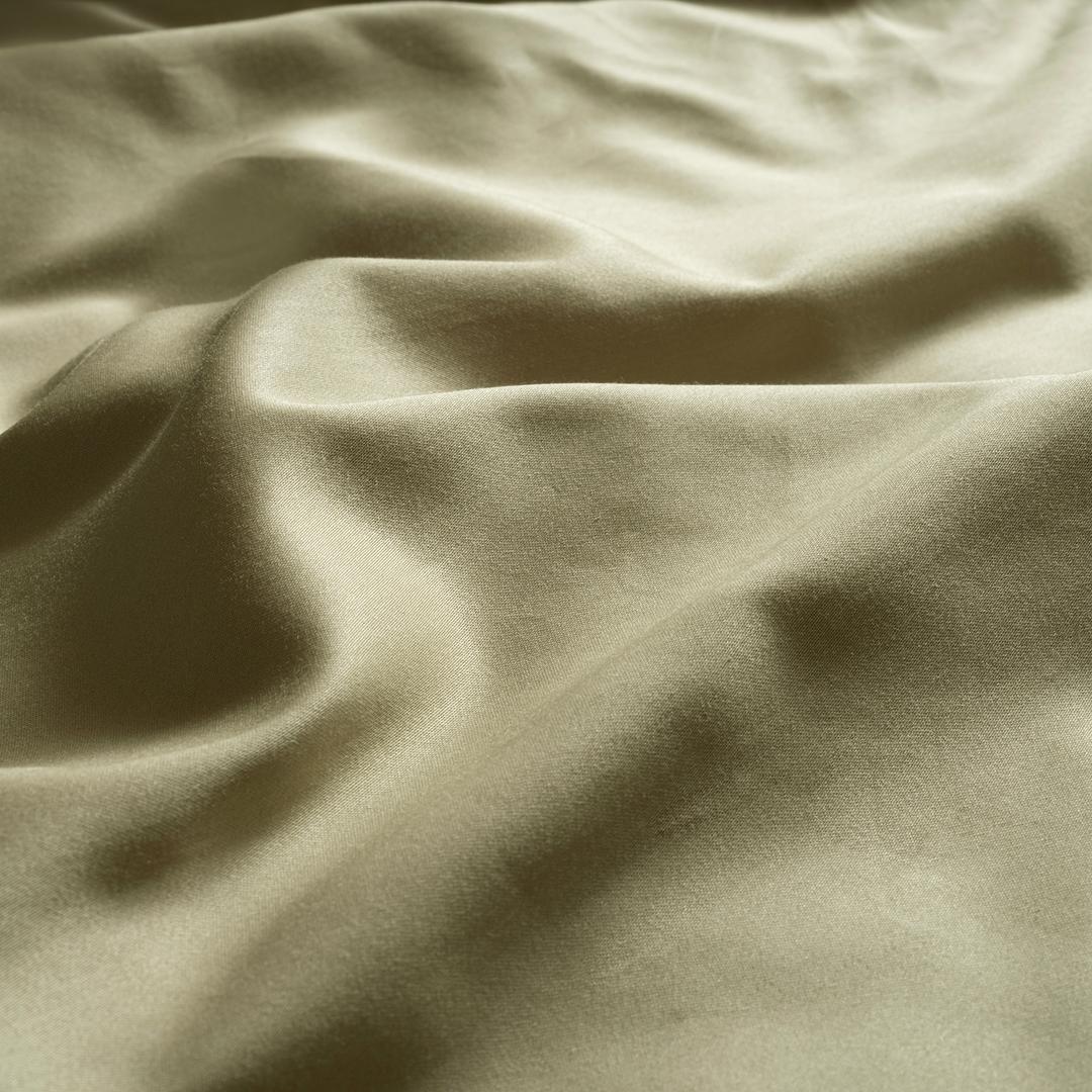 Solıd 300 Tc Kıng Sıze Pamuk Saten %100 Pamuk Saten Düz Çarşaf 260x280 Cm Yeşil