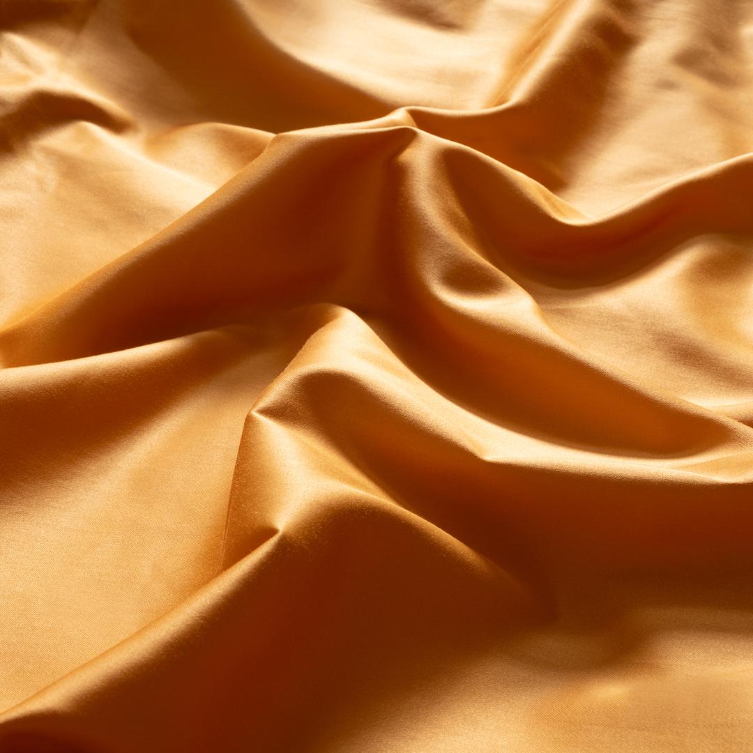 Solıd 300 Tc Tek Kişilik Pamuk Saten %100 Pamuk Saten Lastikli Çarşaf 100x200 Cm Sarı