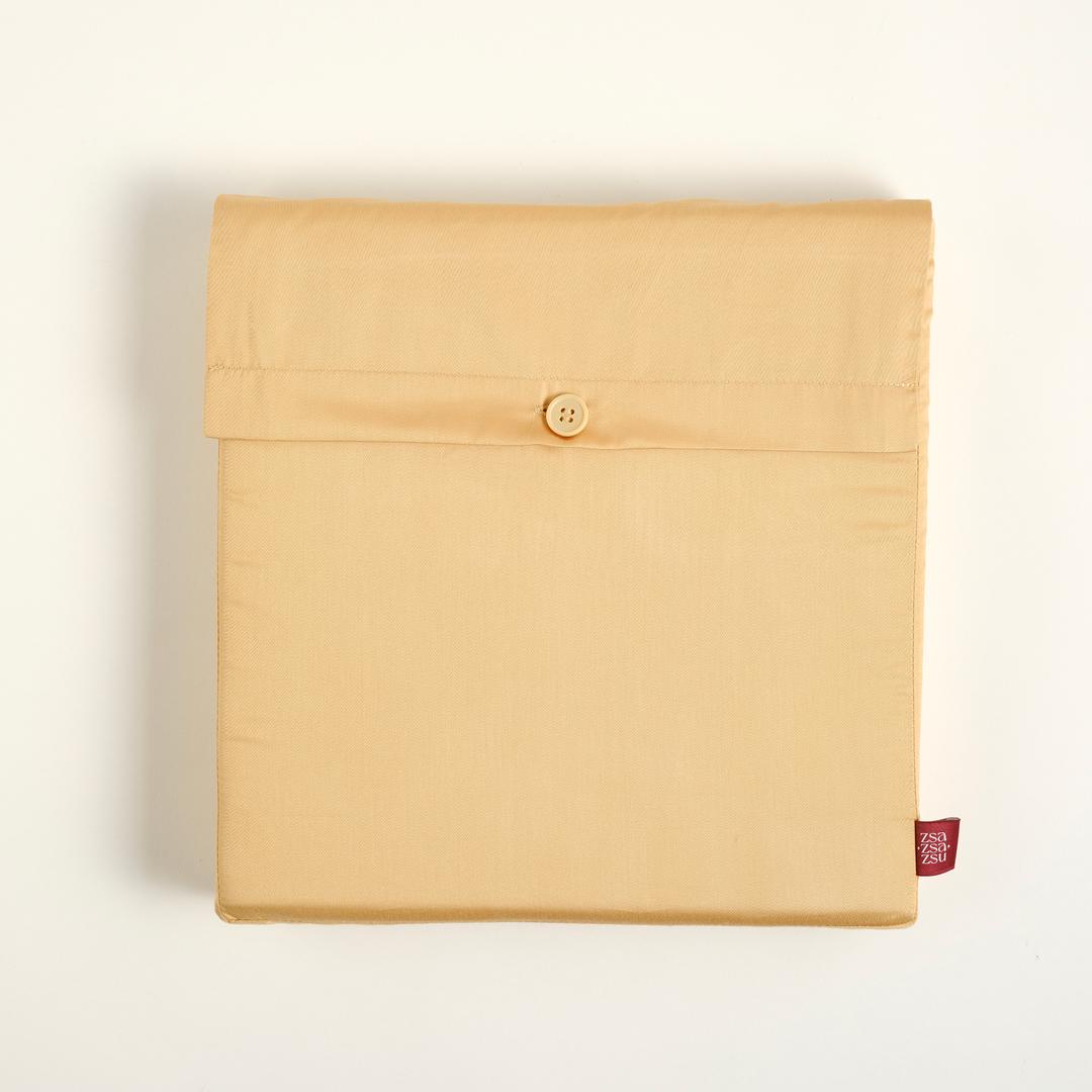 Solıd 300 Tc Tek Kişilik Pamuk Saten %100 Pamuk Saten Lastikli Çarşaf 100x200 Cm Sarı