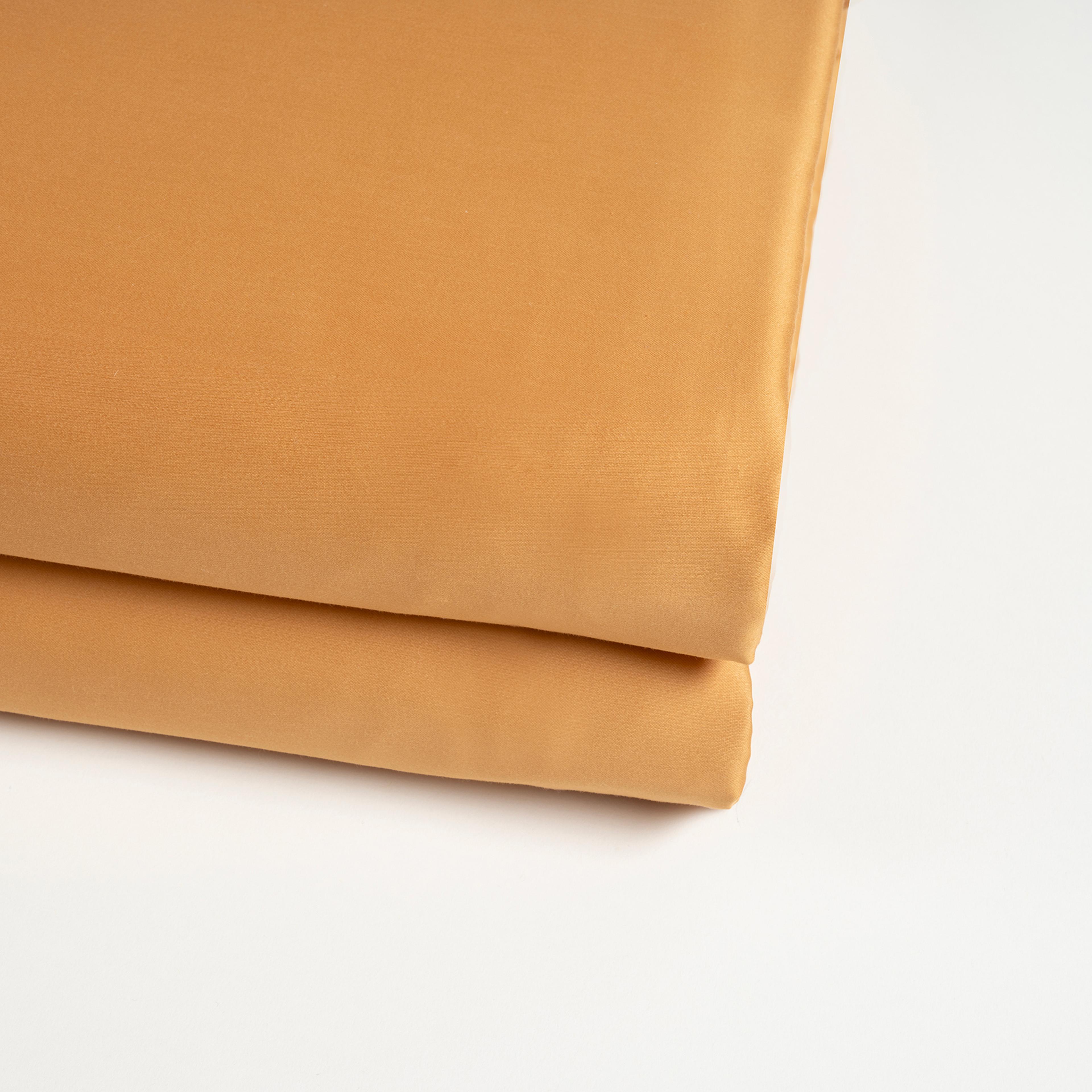 Solıd 300 Tc Tek Kişilik Pamuk Saten %100 Pamuk Saten Lastikli Çarşaf 100x200 Cm Tarçın