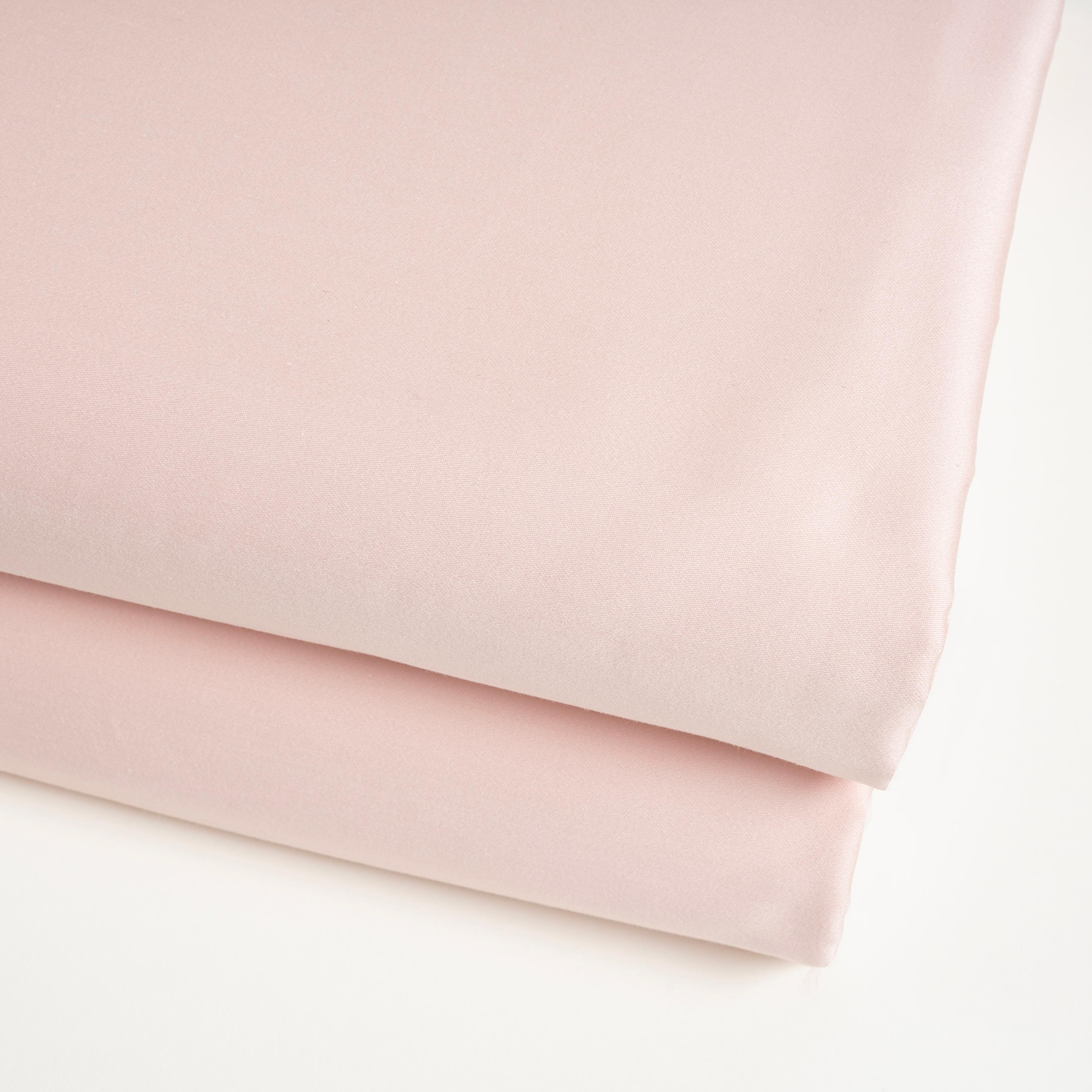 Solıd 300 Tc Çift Kişilik Pamuk Saten %100 Pamuk Saten Lastikli Çarşaf 160x200 Cm Pembe