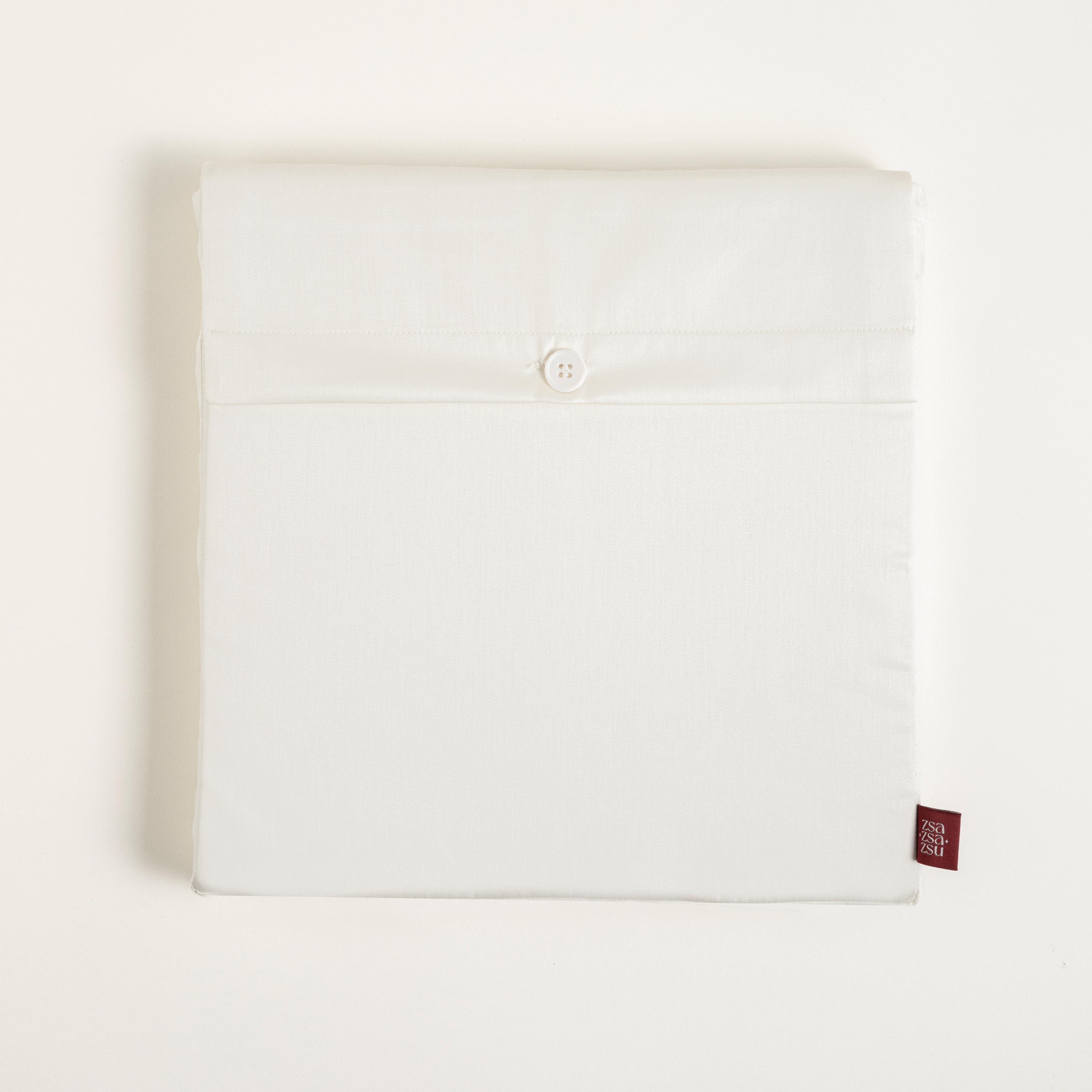 Solıd 300 Tc Çift Kişilik Pamuk Saten %100 Pamuk Saten Lastikli Çarşaf 160x200 Cm Ekru