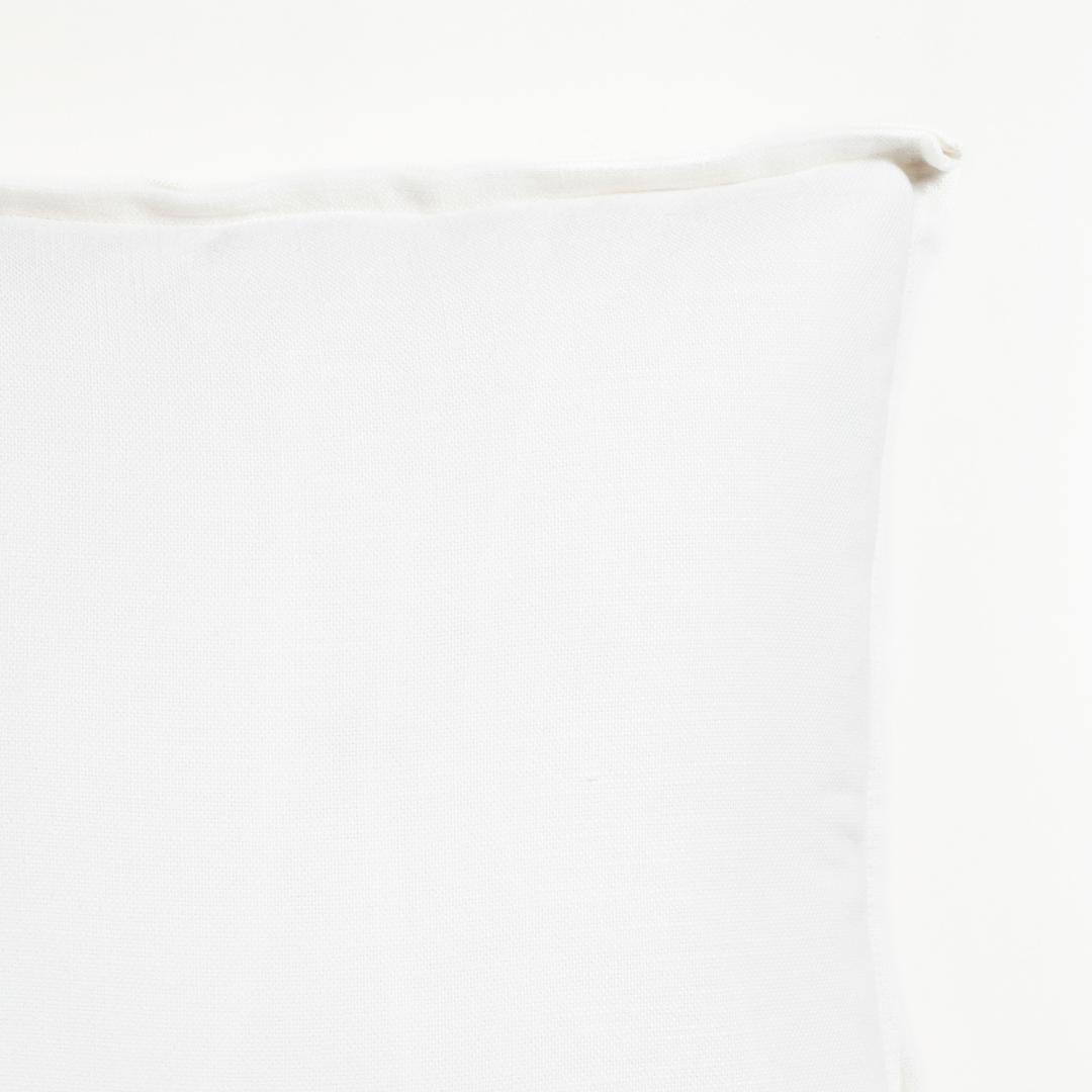 Nilüfer Şantuklu Viskon Pamuk Viskon Pamuk Dolgulu Kırlent 45x45 Cm Ekru