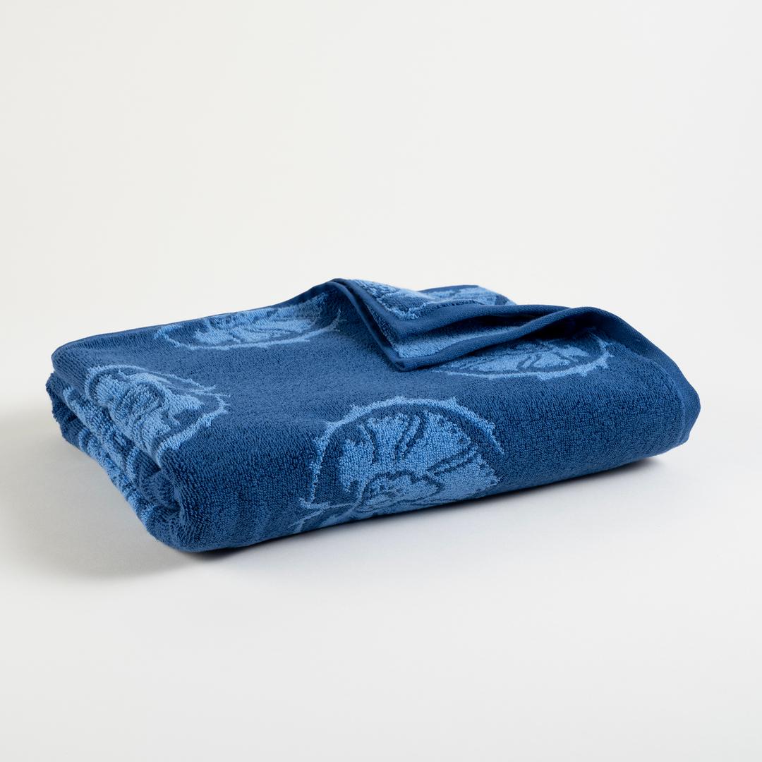 Ornaz Lacivert Banyo Havlusu 90x150 Cm